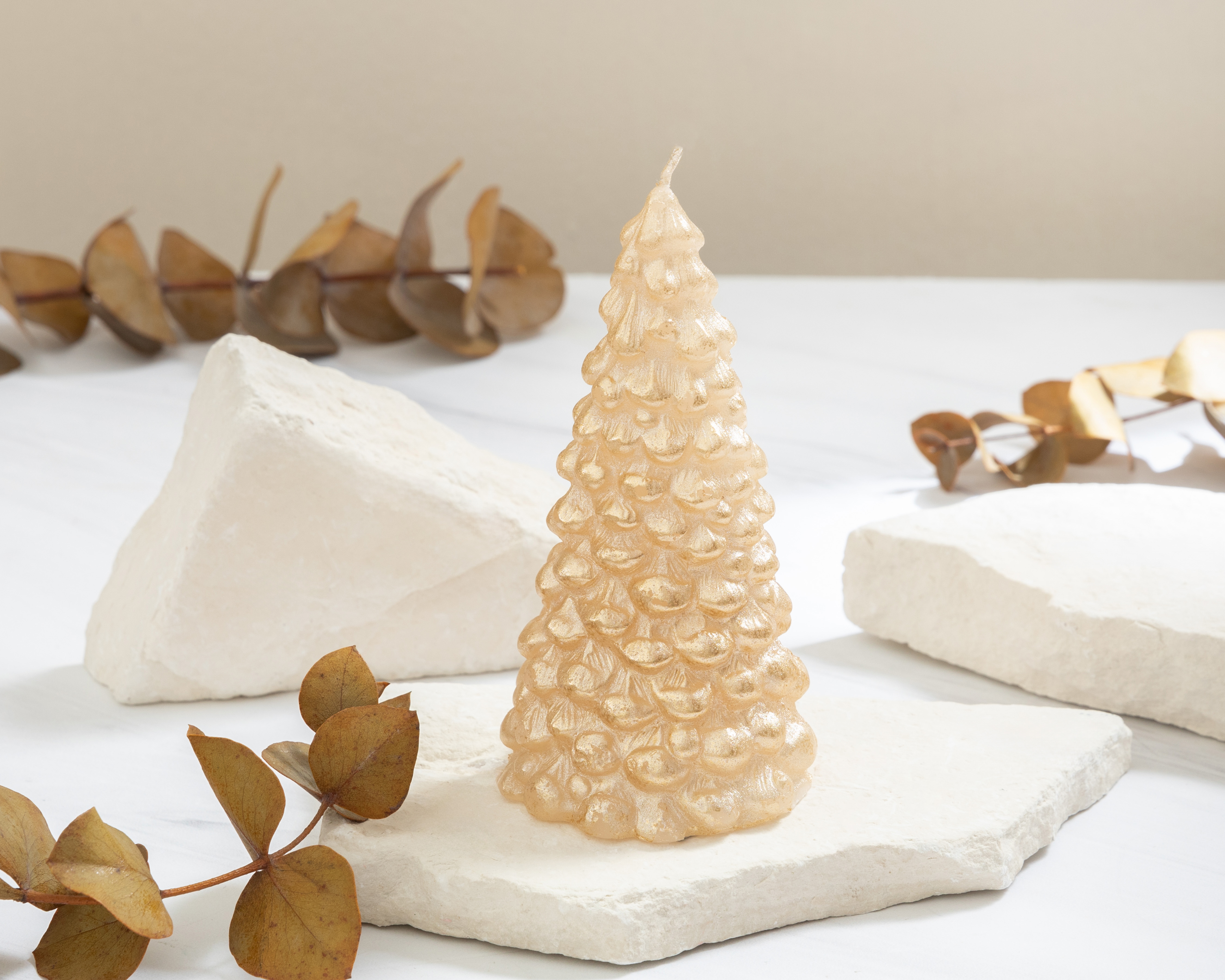 Foto 5 pulgar | Foto 4 | Vela Decorativa Dorada