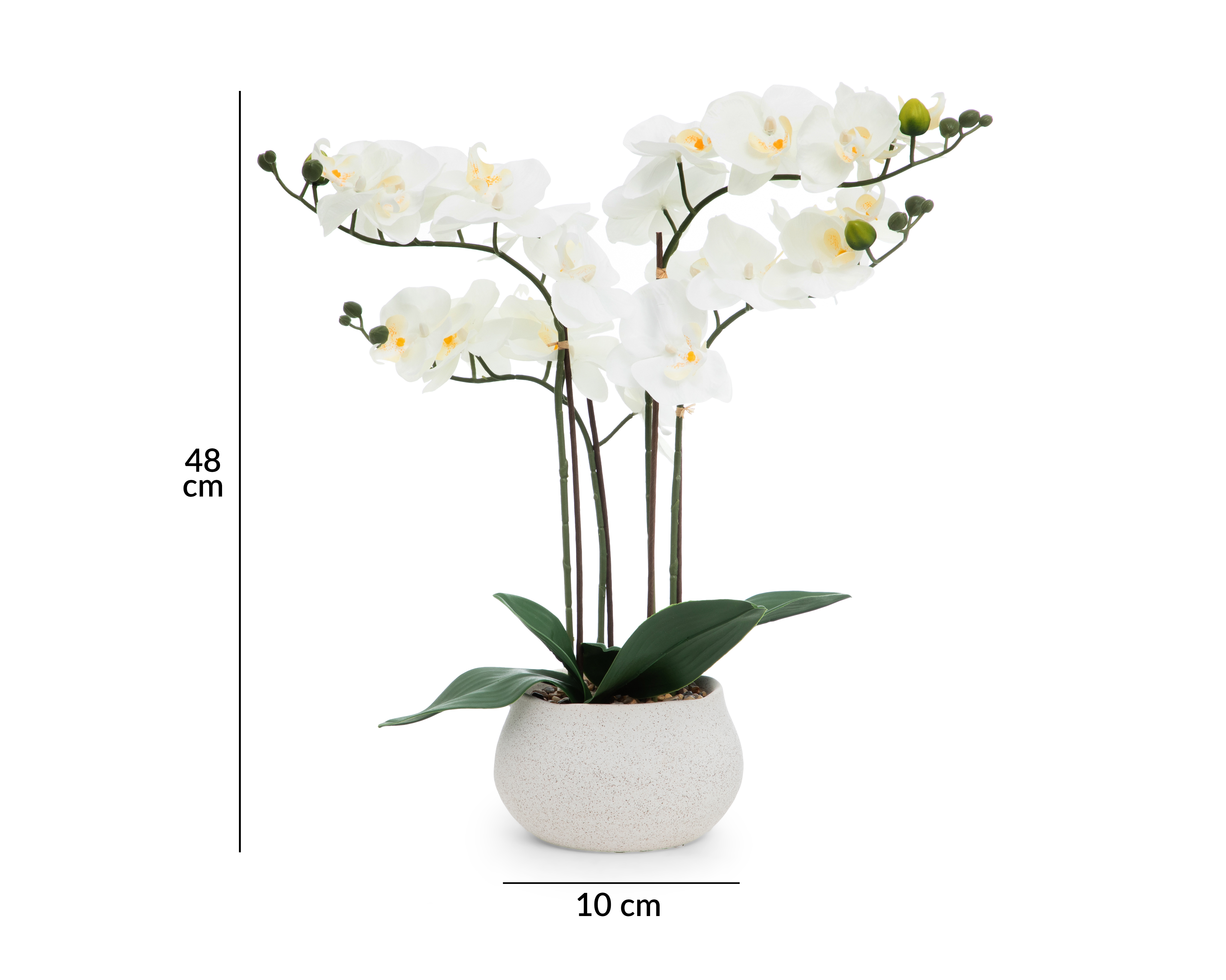 Foto 5 | Foto 5 | Orquídea Artificial con Maceta Starhaus 48 cm
