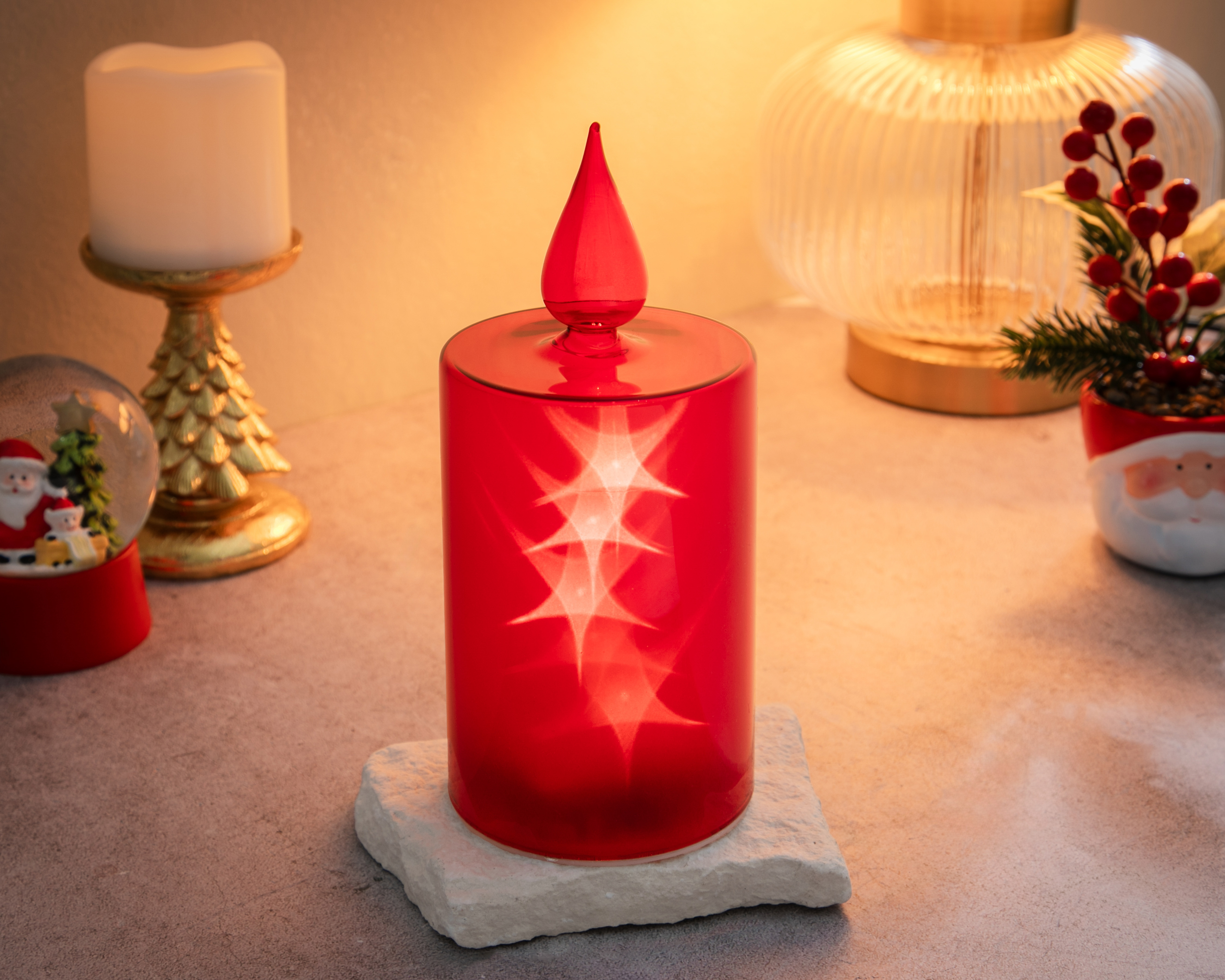 Foto 5 | Foto 5 | Vela Decorativa de Navidad Armonia S de Plástico