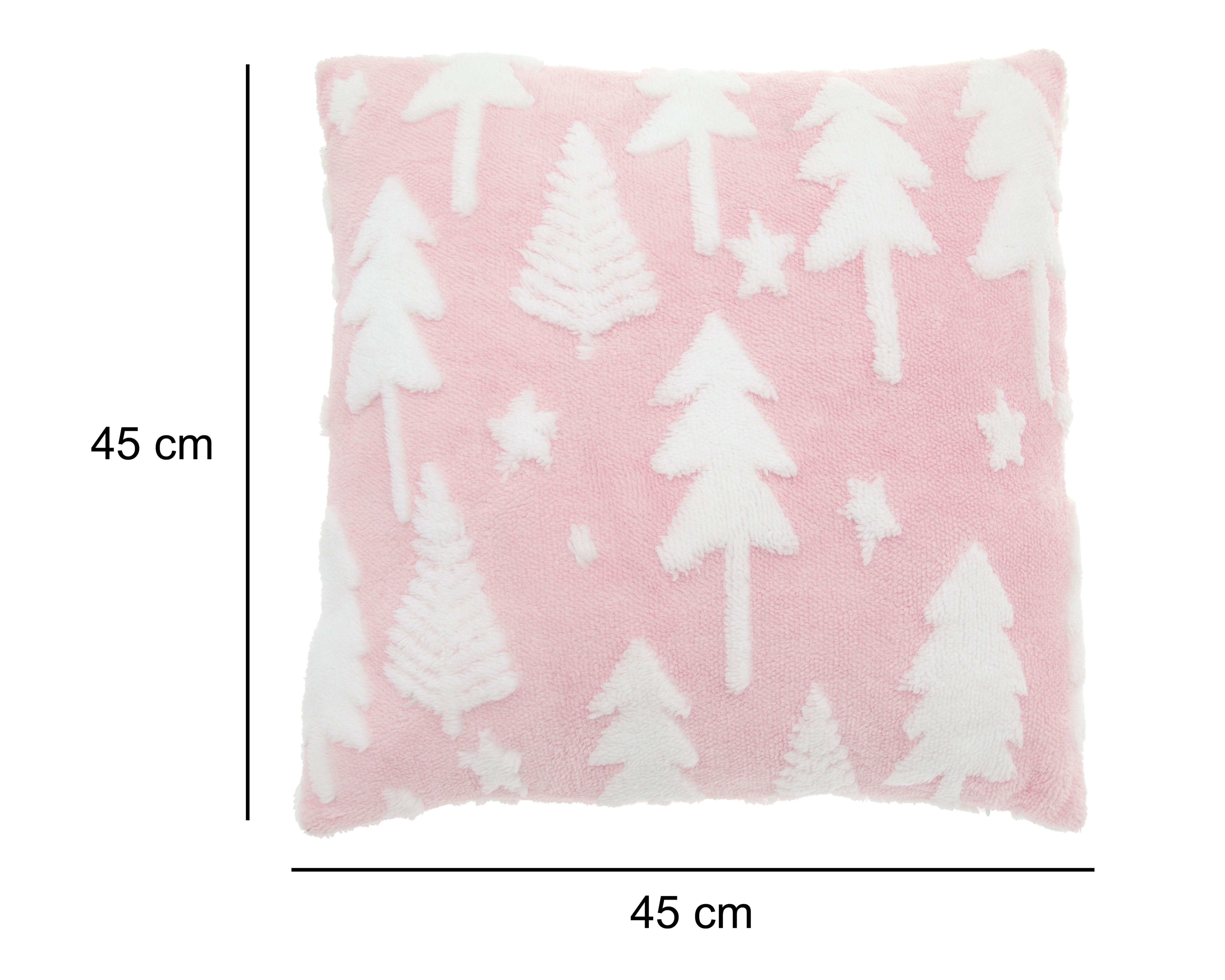 Foto 6 pulgar | Foto 5 | Cojín Decorativo Navideño Pini Pink Rosa
