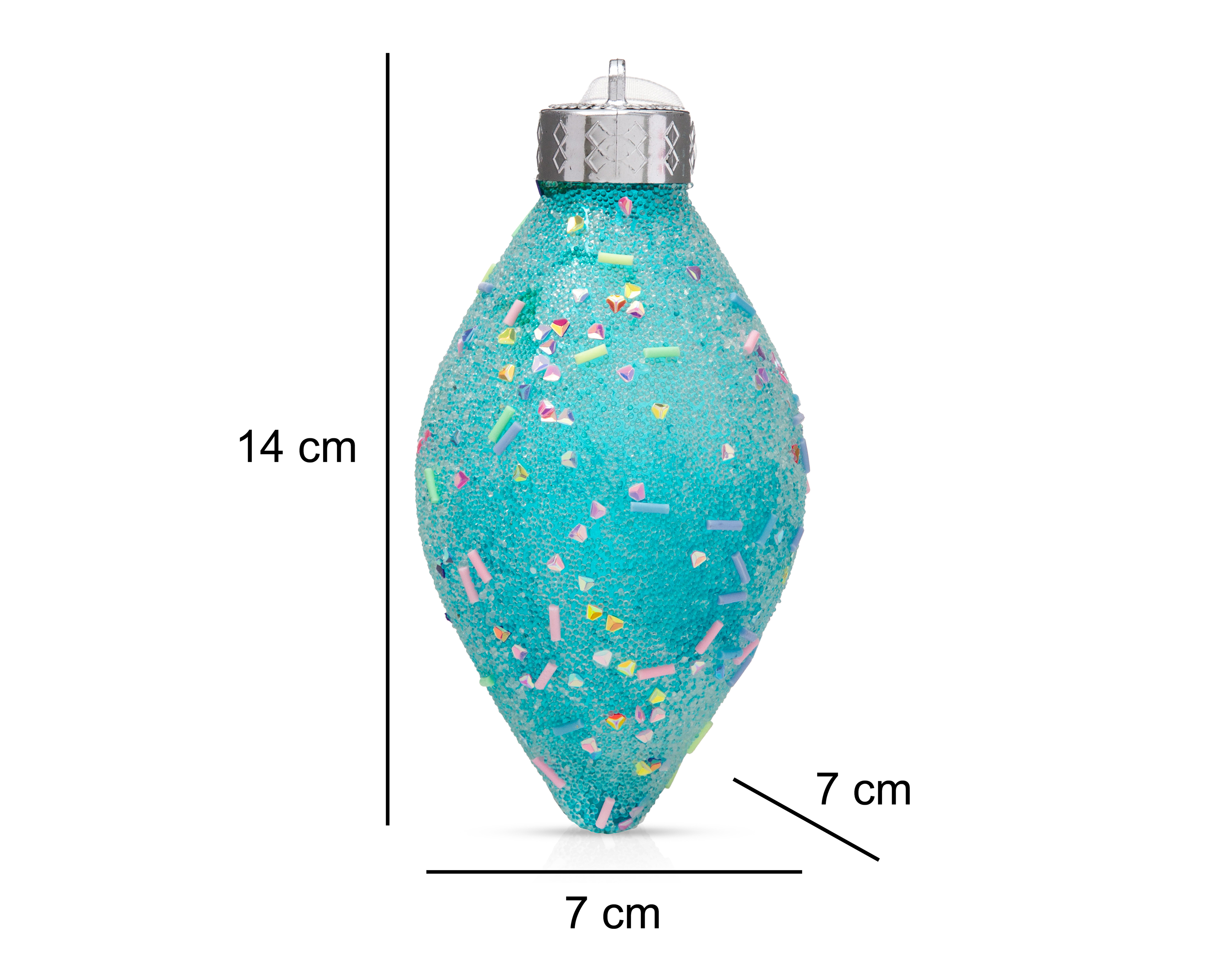 Foto 5 | Foto 5 | Accesorios para Árbol Starhaus Fantasy Sprinkles 3 Piezas