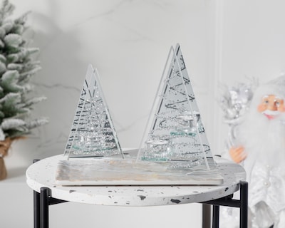 Foto 6 | Foto 6 | Portavela de Pino Navideño Centropino de Cristal