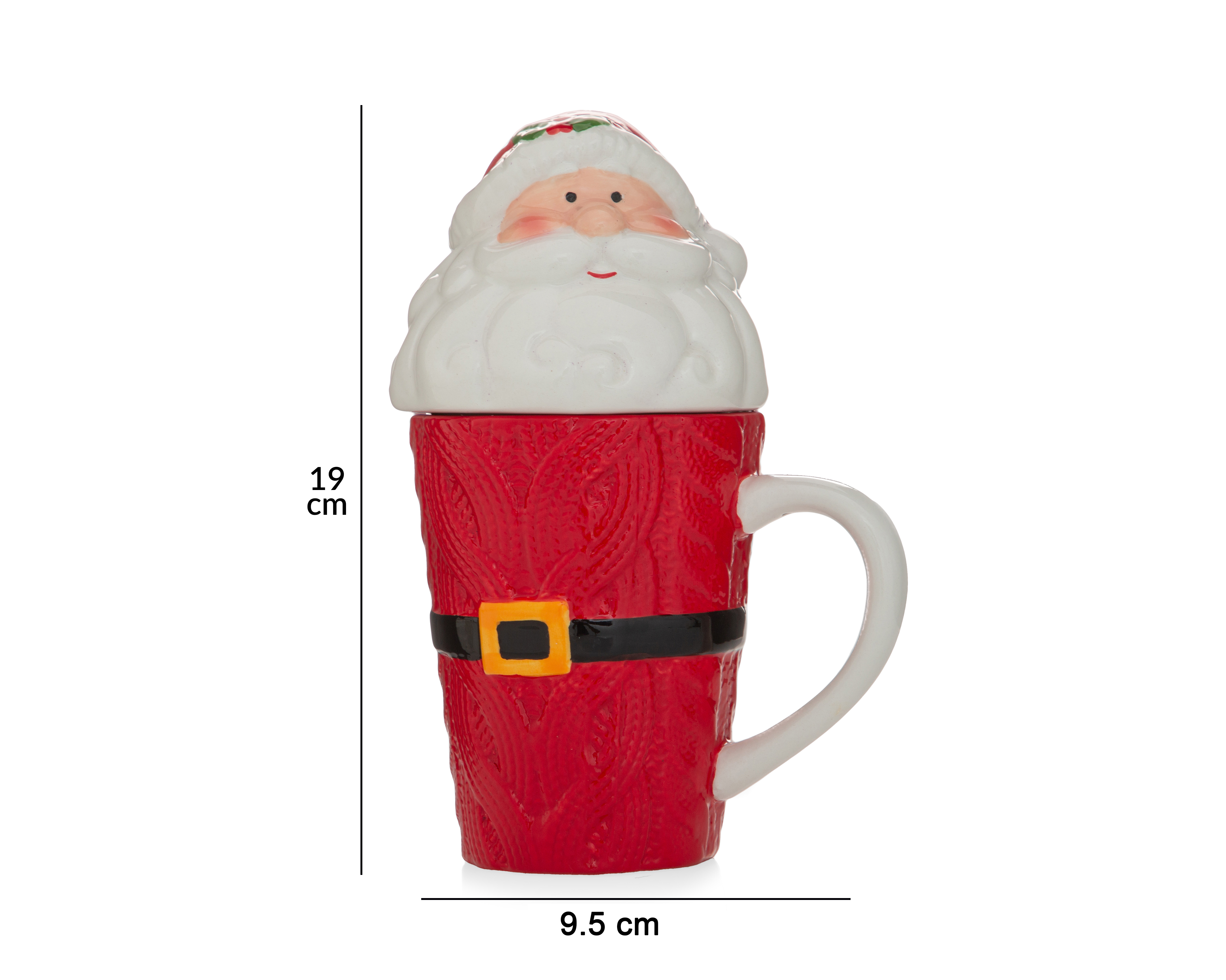 Foto 5 pulgar | Foto 4 | Taza con Tapadera de Cerámica Starhaus 360 ml