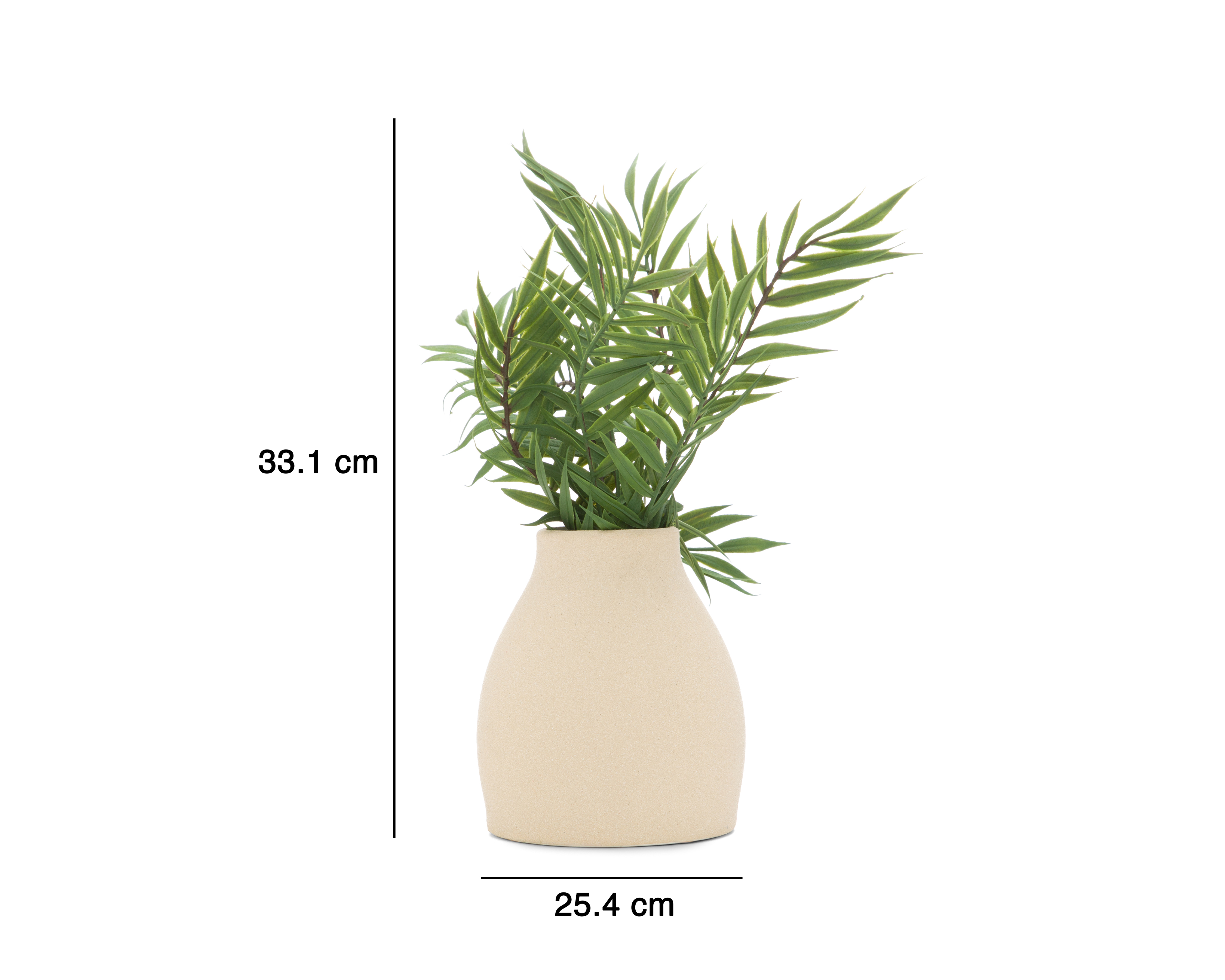 Foto 6 pulgar | Foto 5 | Planta Artificial con Maceta Starhaus 33.1 cm