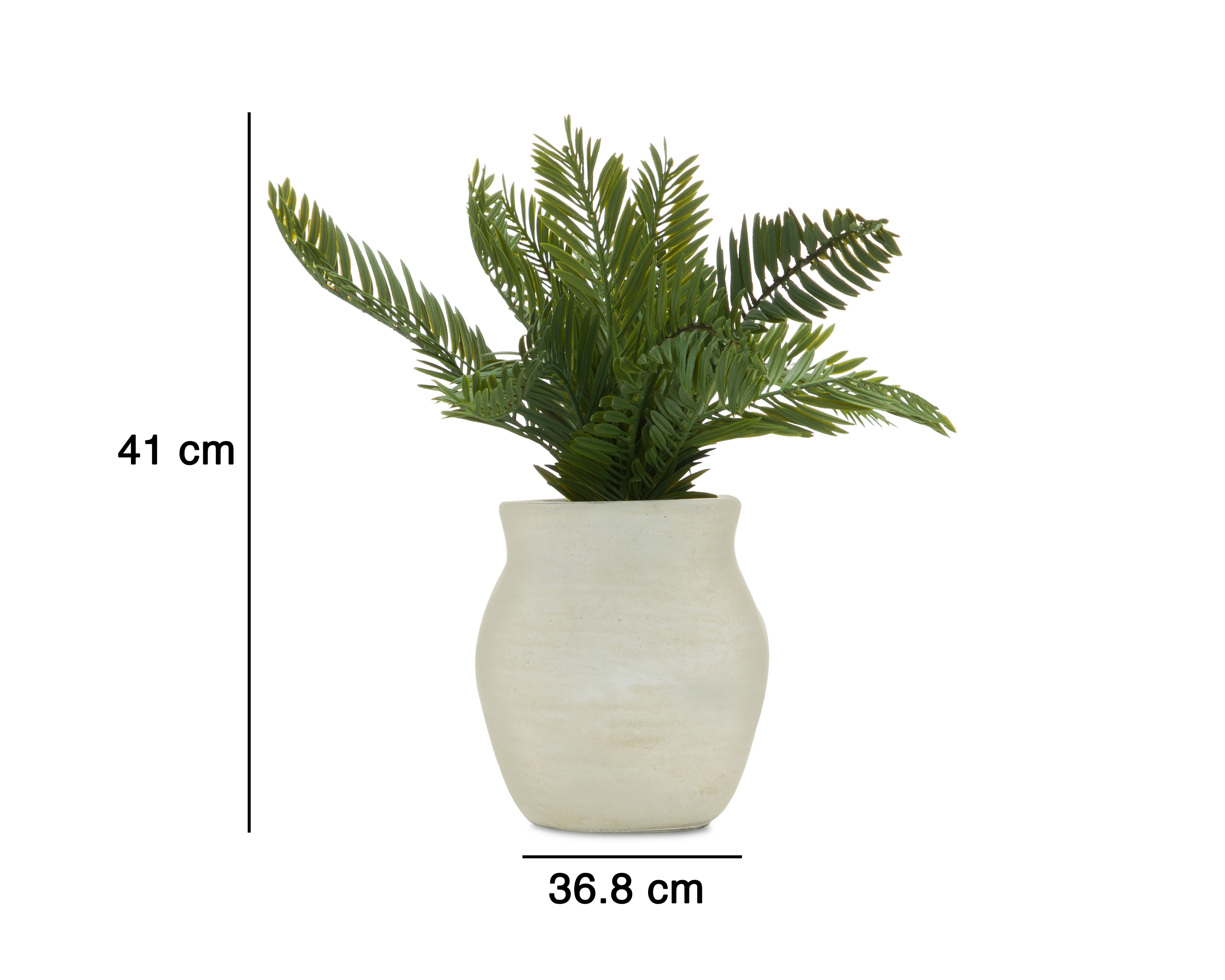 Foto 5 | Foto 5 | Planta Artificial con Maceta Starhaus 41 cm