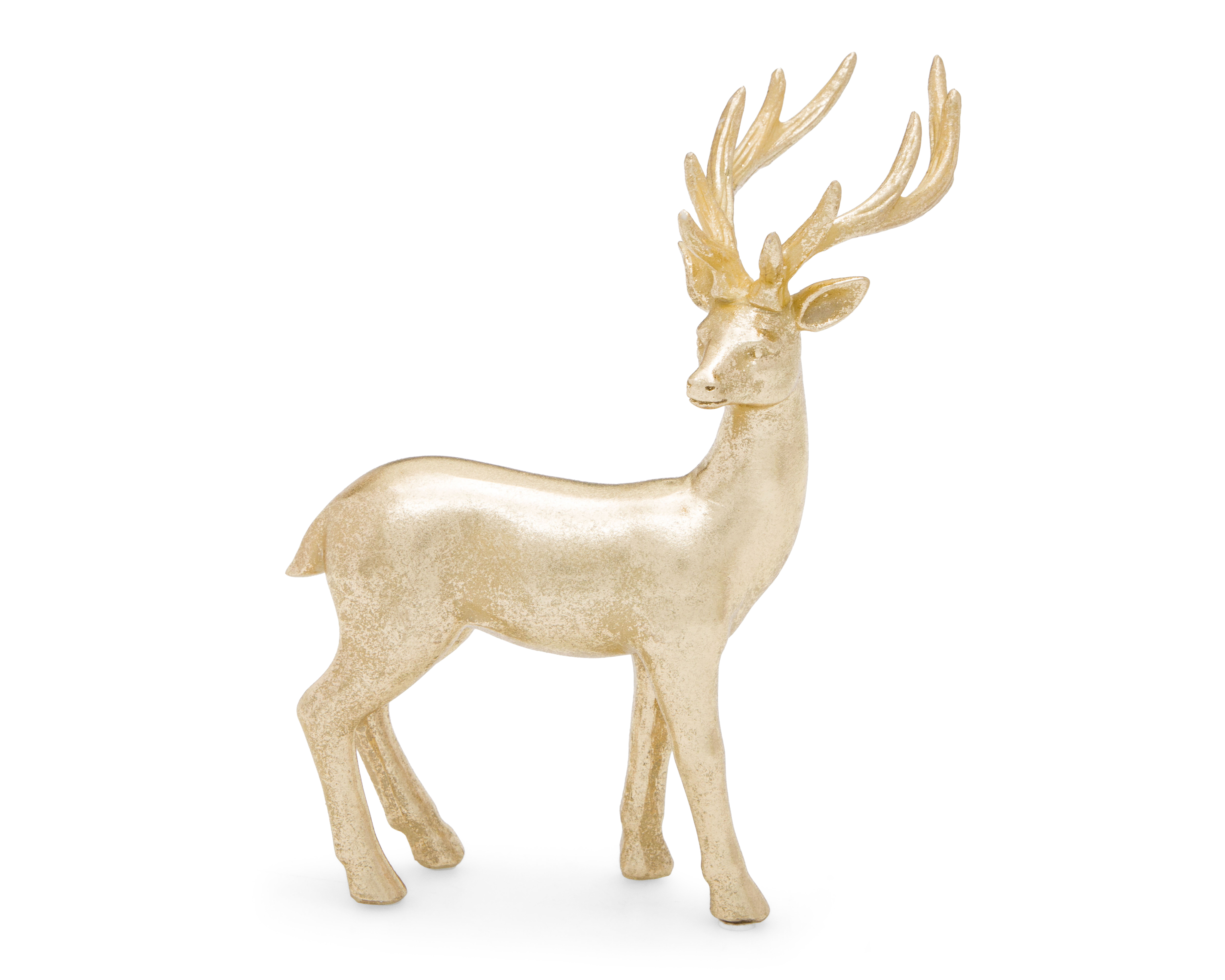 Foto 4 pulgar | Foto 3 | Figura Decorativa de Navidad Reno Dasher de Resina