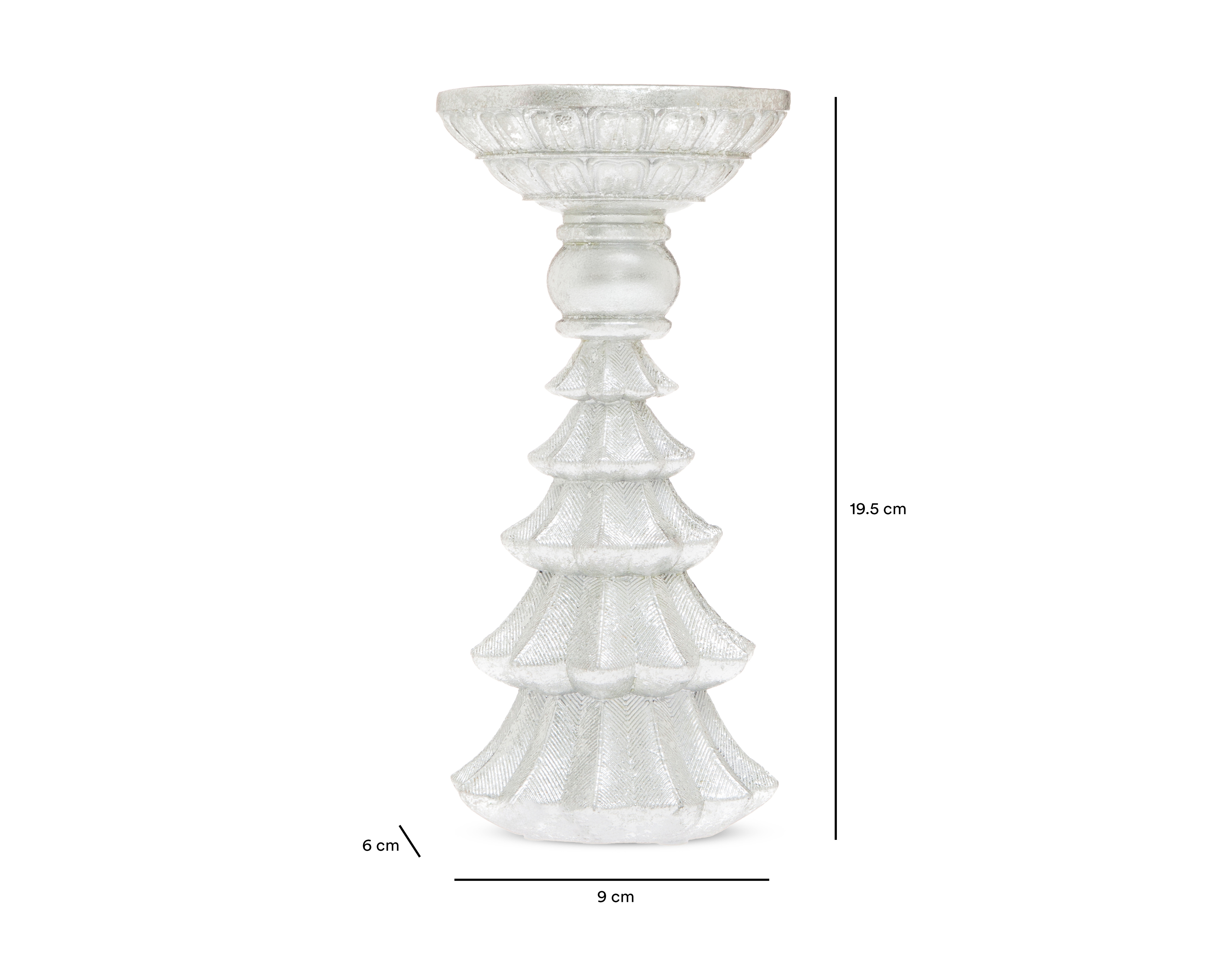 Foto 6 | Foto 6 | Candelabro de Pino de Navidad Share Tree B de Resina