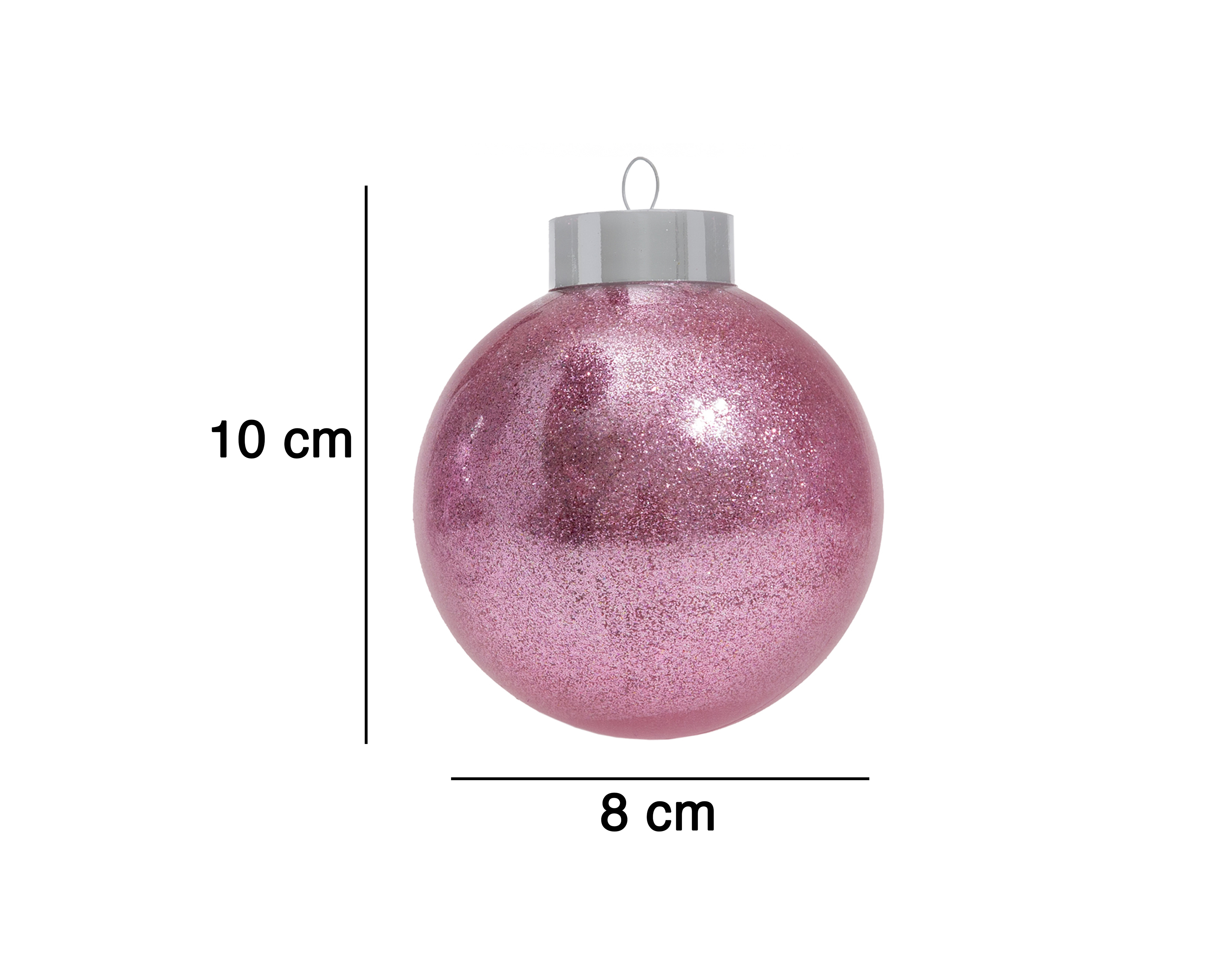 Foto 5 | Foto 5 | Esferas Navideñas Pinky 6 Piezas
