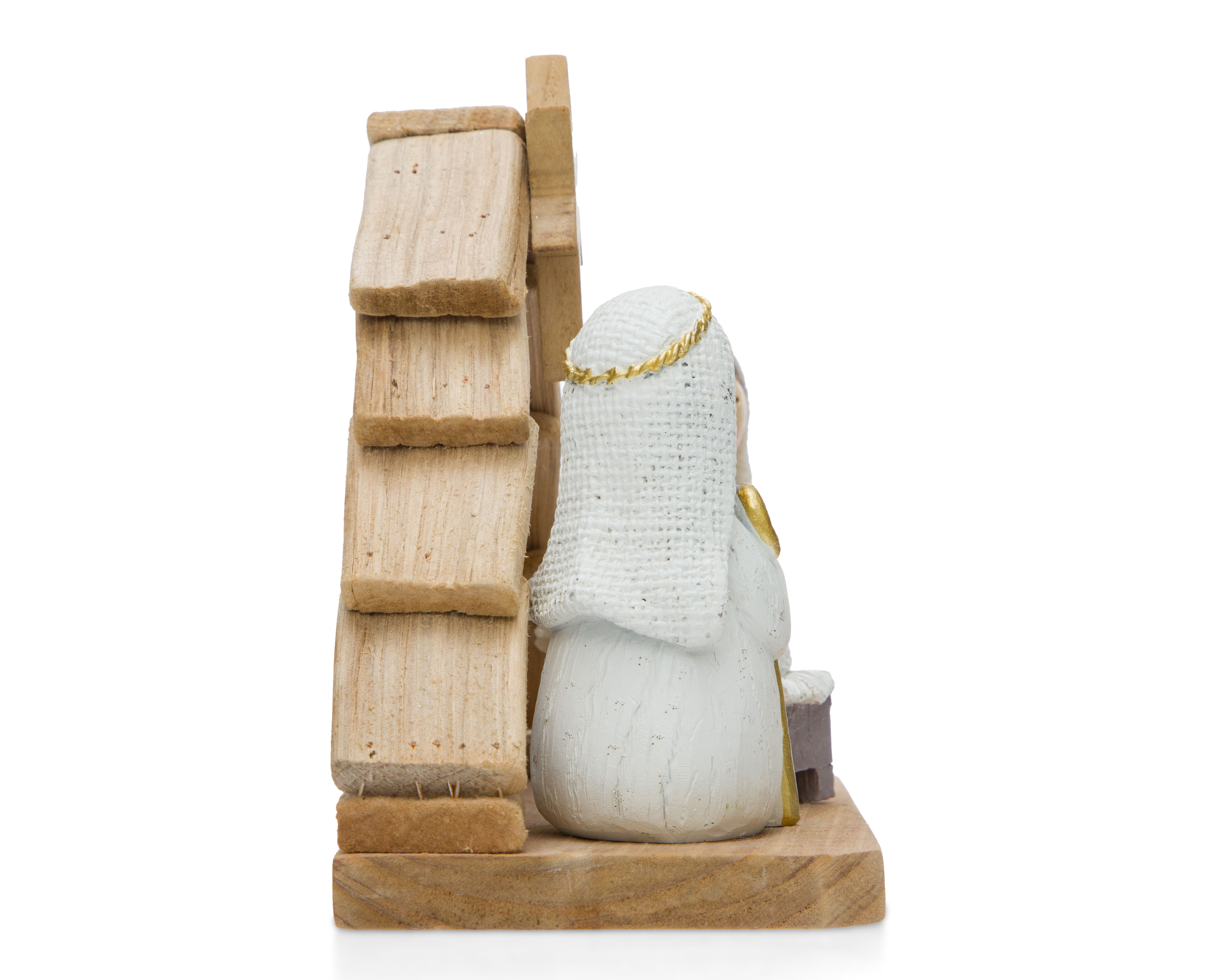 Foto 3 pulgar | Foto 2 | Figura Decorativa de Navidad Nacimiento Niño Dios de Poliresina