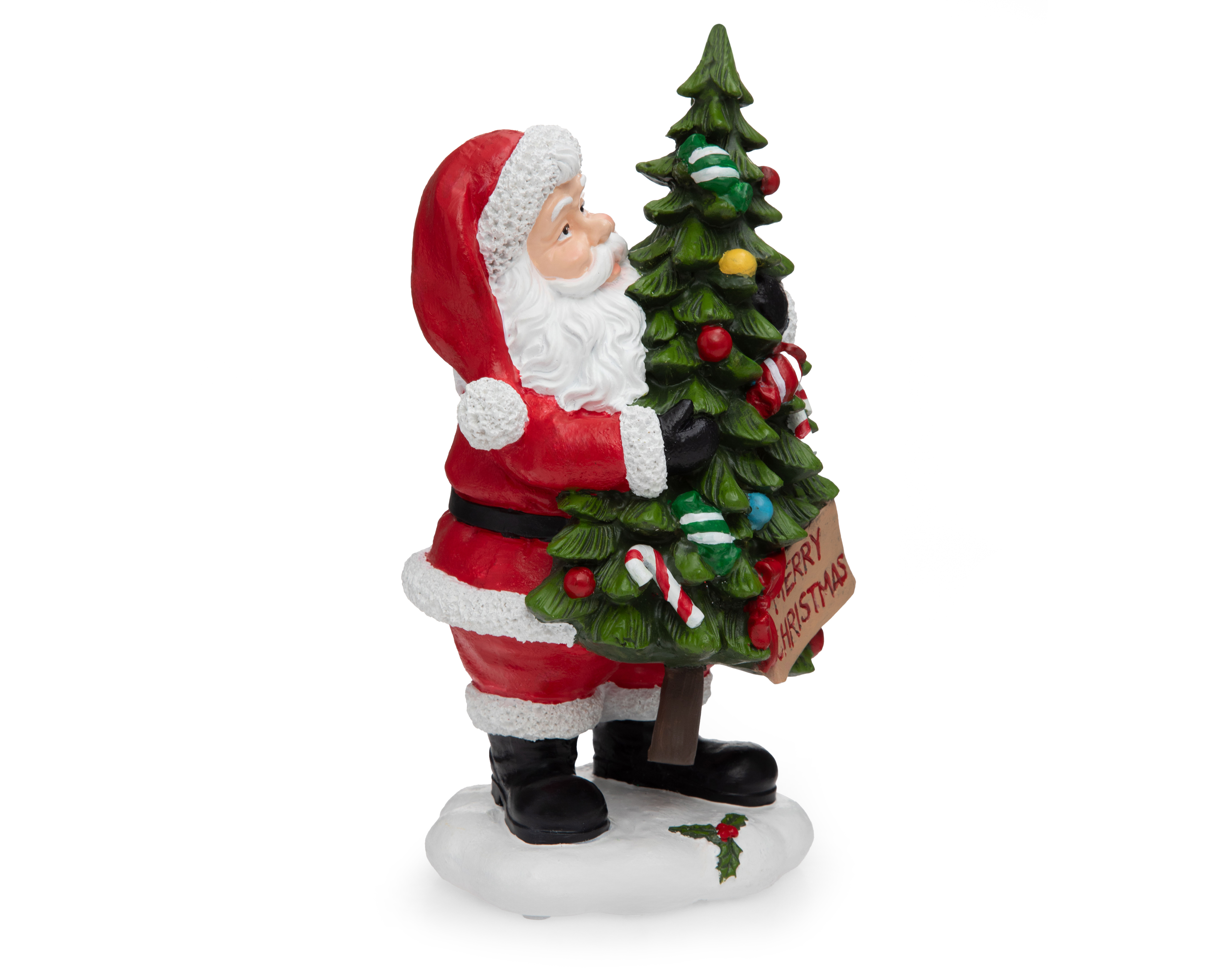 Figura de Papá Noel de Navidad Noelo de Resina