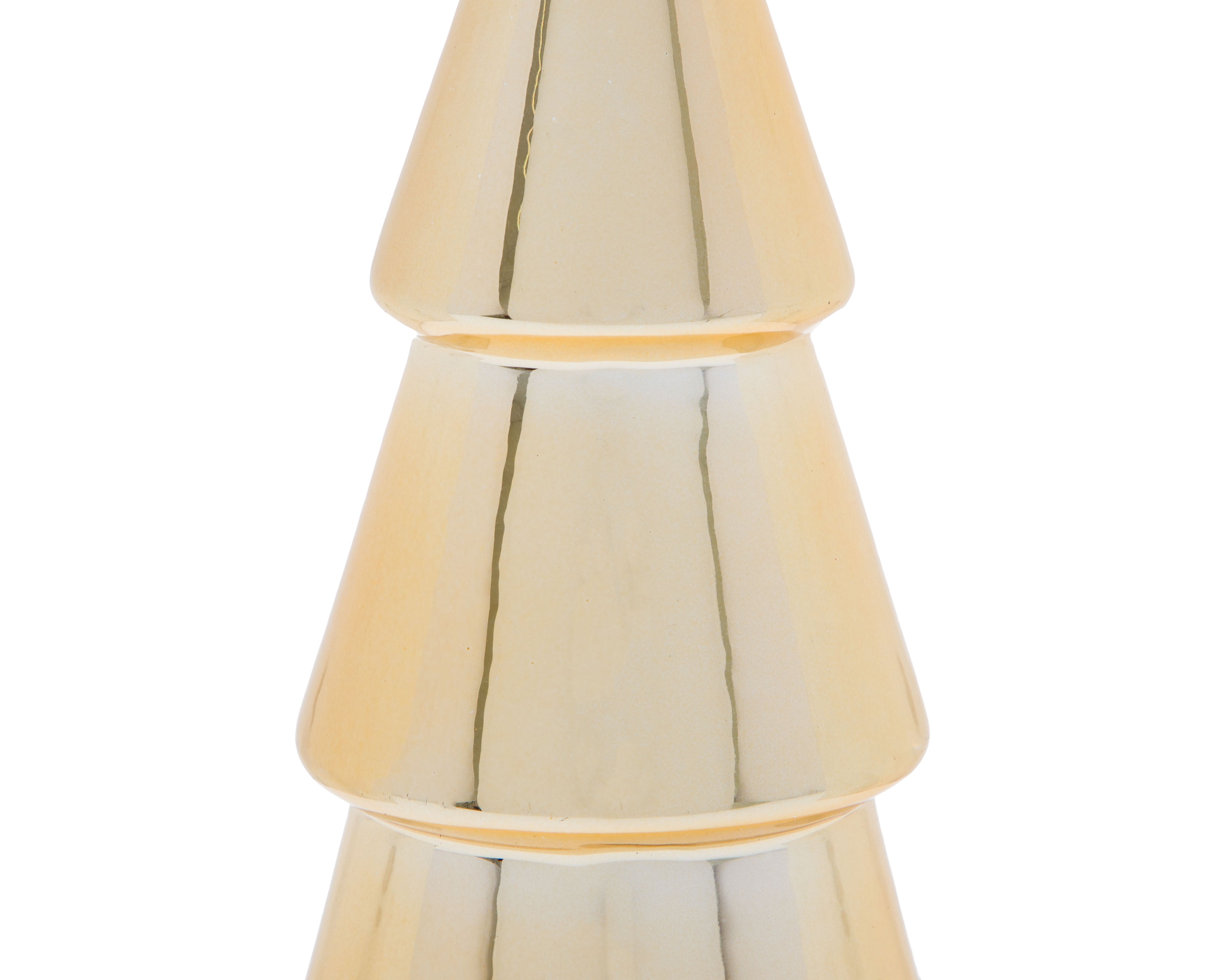 Foto 4 pulgar | Foto 3 | Figura Decorativa Pino de Navidad Golden Pine de Cerámica