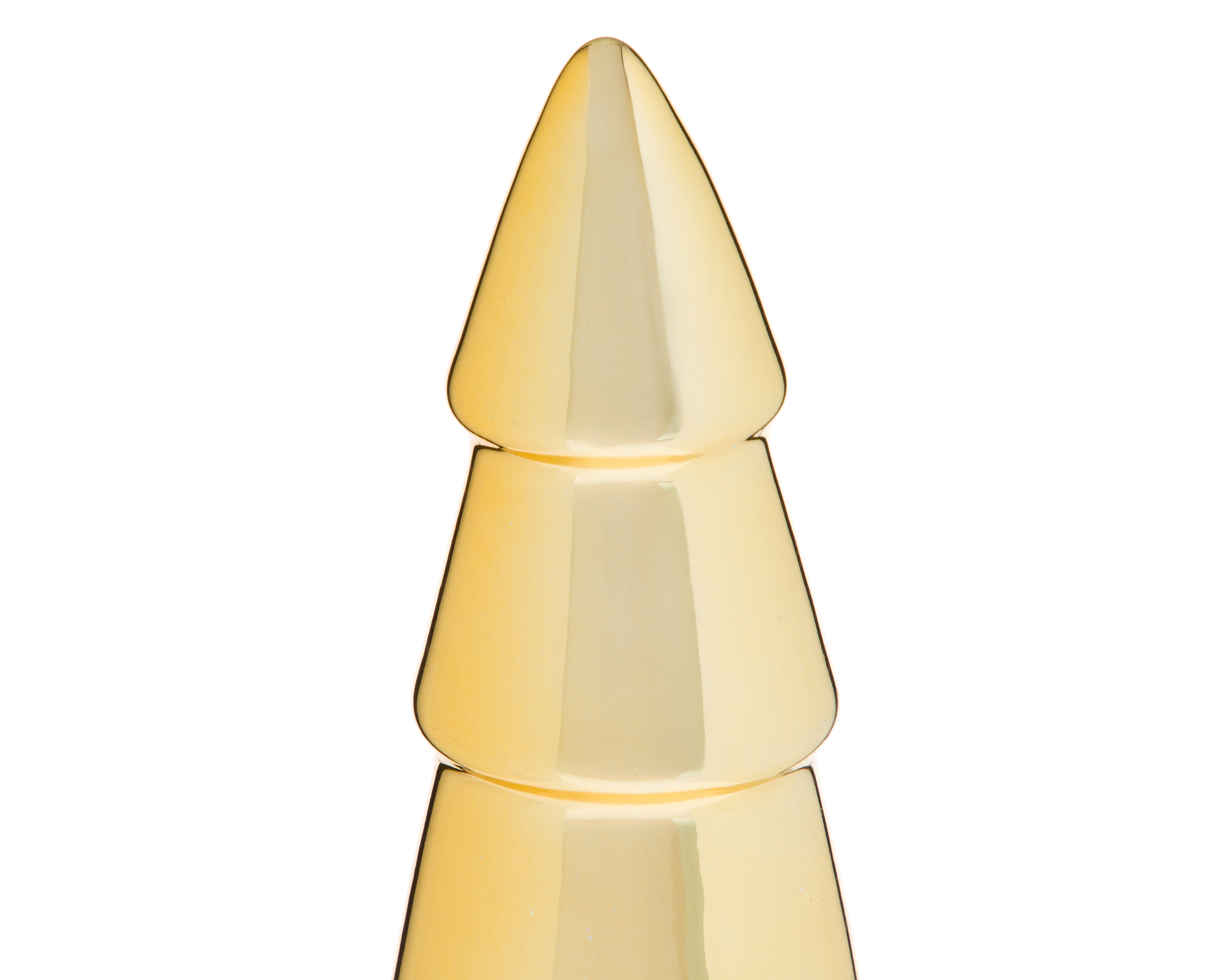 Foto 3 | Foto 3 | Figura Decorativa de Pino de Navidad Golden Pine B de Cerámica