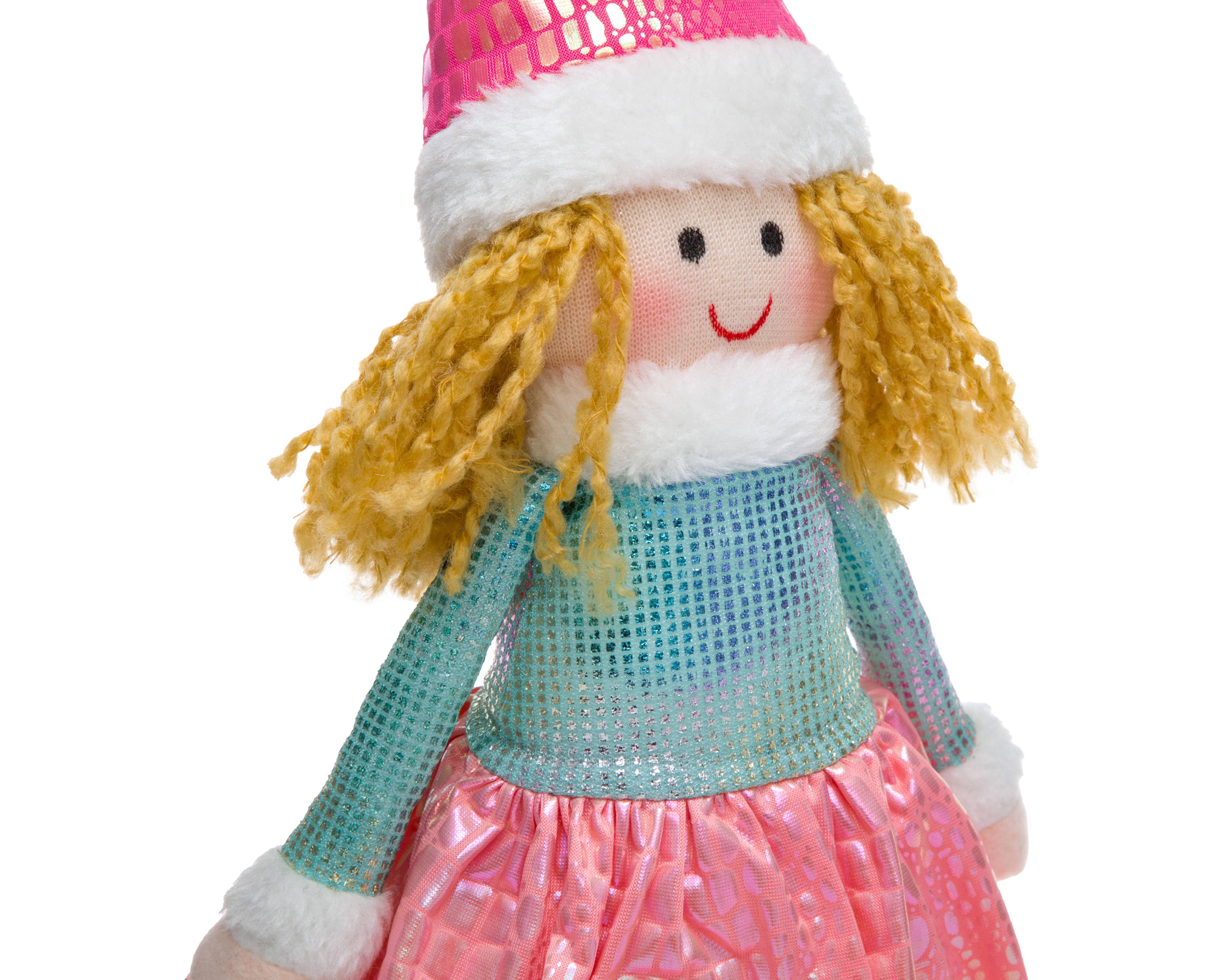 Foto 5 pulgar | Foto 4 | Figura Decorativa Elfa de Navidad Elfy de Poliéster