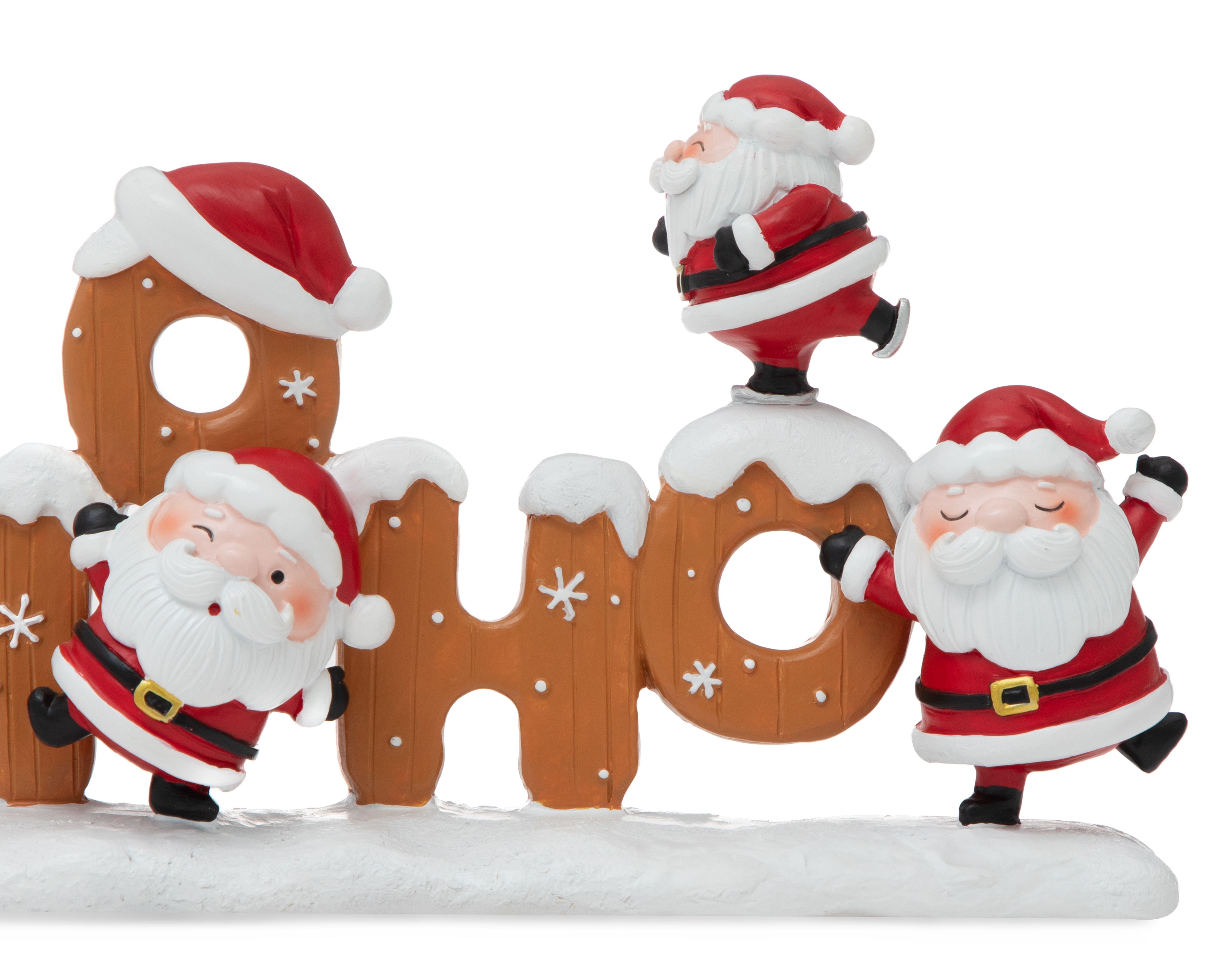 Foto 4 | Foto 4 | Letrero Decorativo de Navidad HO-HO de Cerámica