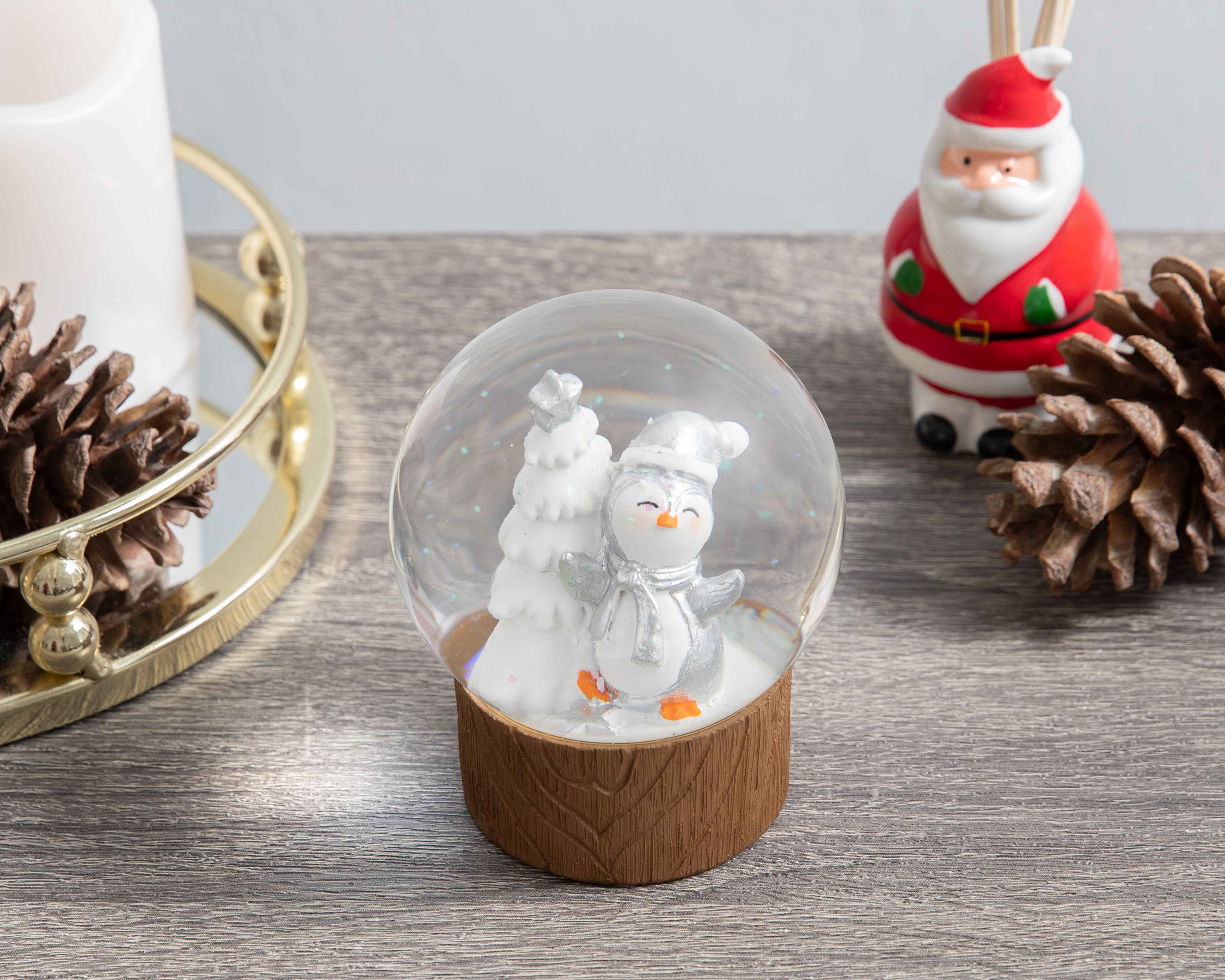 Foto 4 | Foto 4 | Esfera de Nieve de Navidad Bliz de Resina