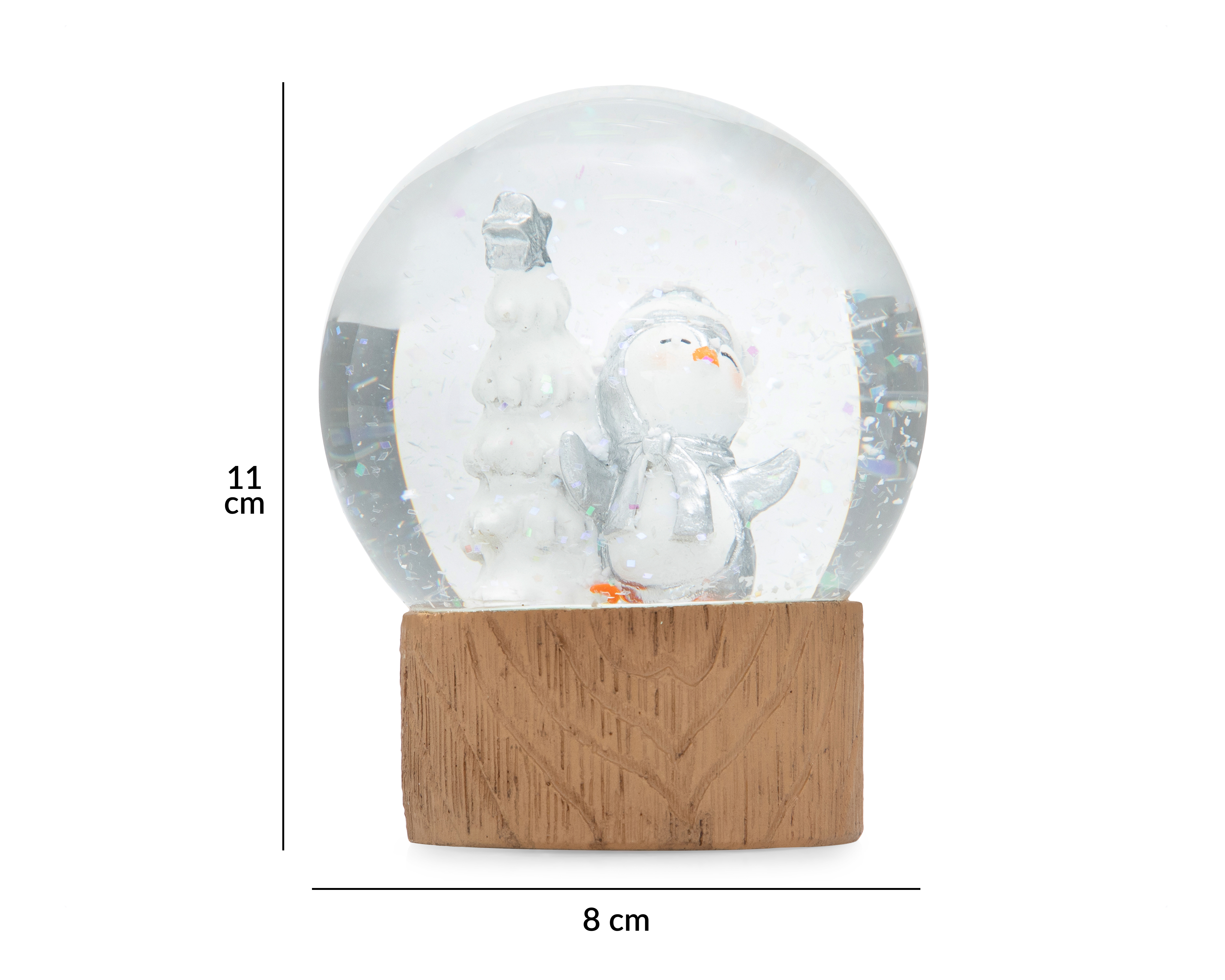 Foto 5 | Foto 5 | Esfera de Nieve de Navidad Bliz de Resina