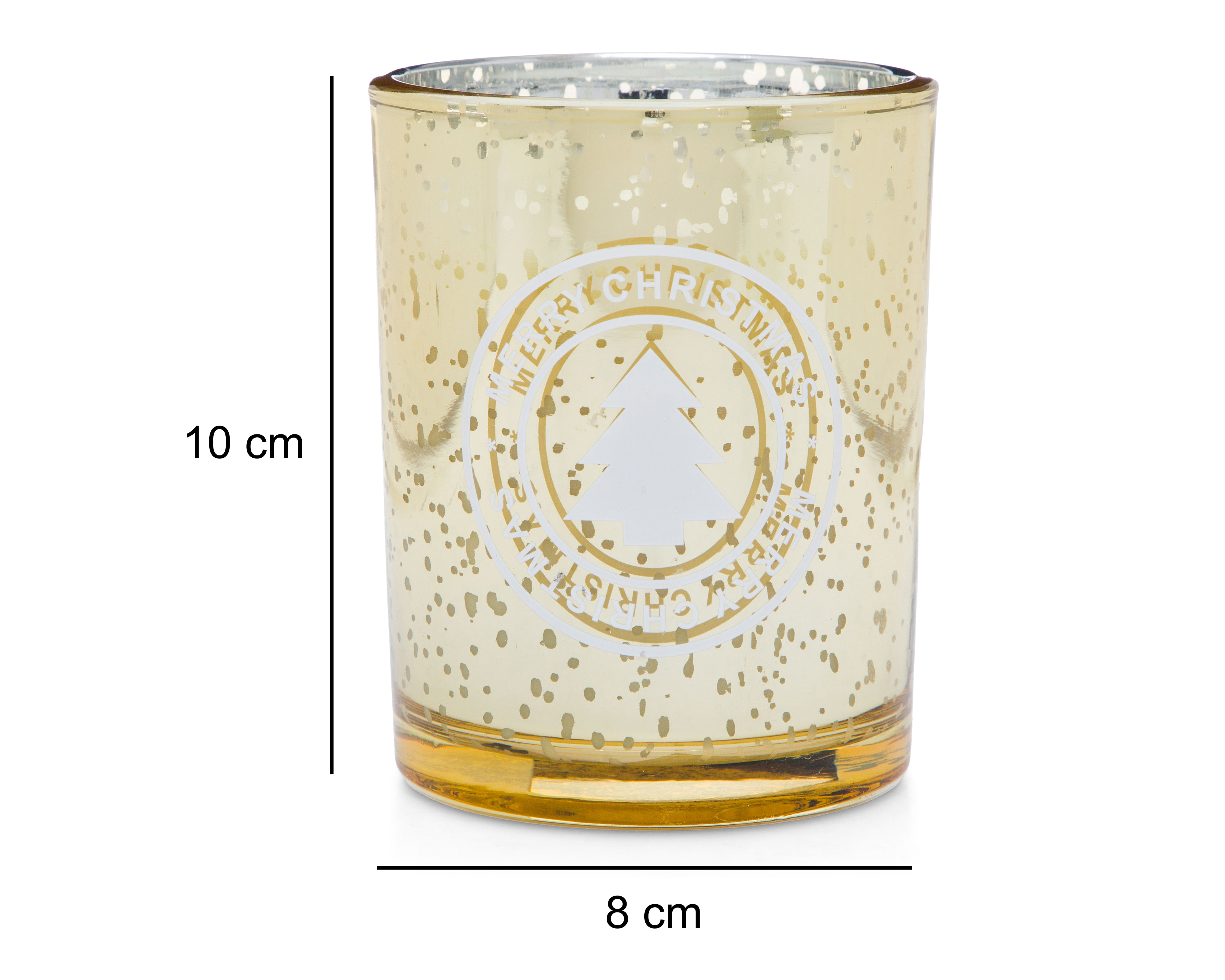 Foto 6 pulgar | Foto 5 | Vela Decorativa Dorada