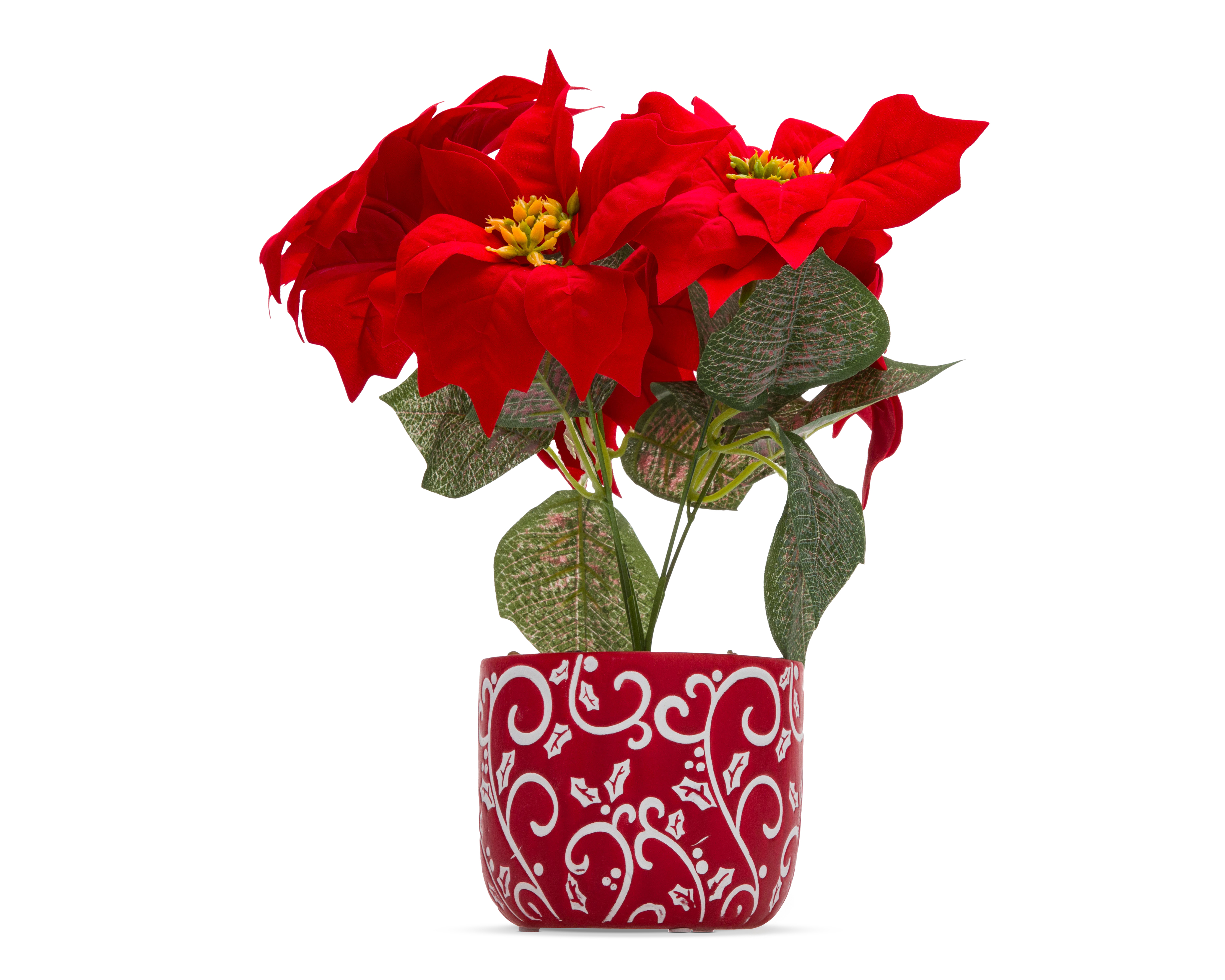 Foto 1 | Foto 1 | Nochebuena Artificial con Maceta Starhaus 30 cm