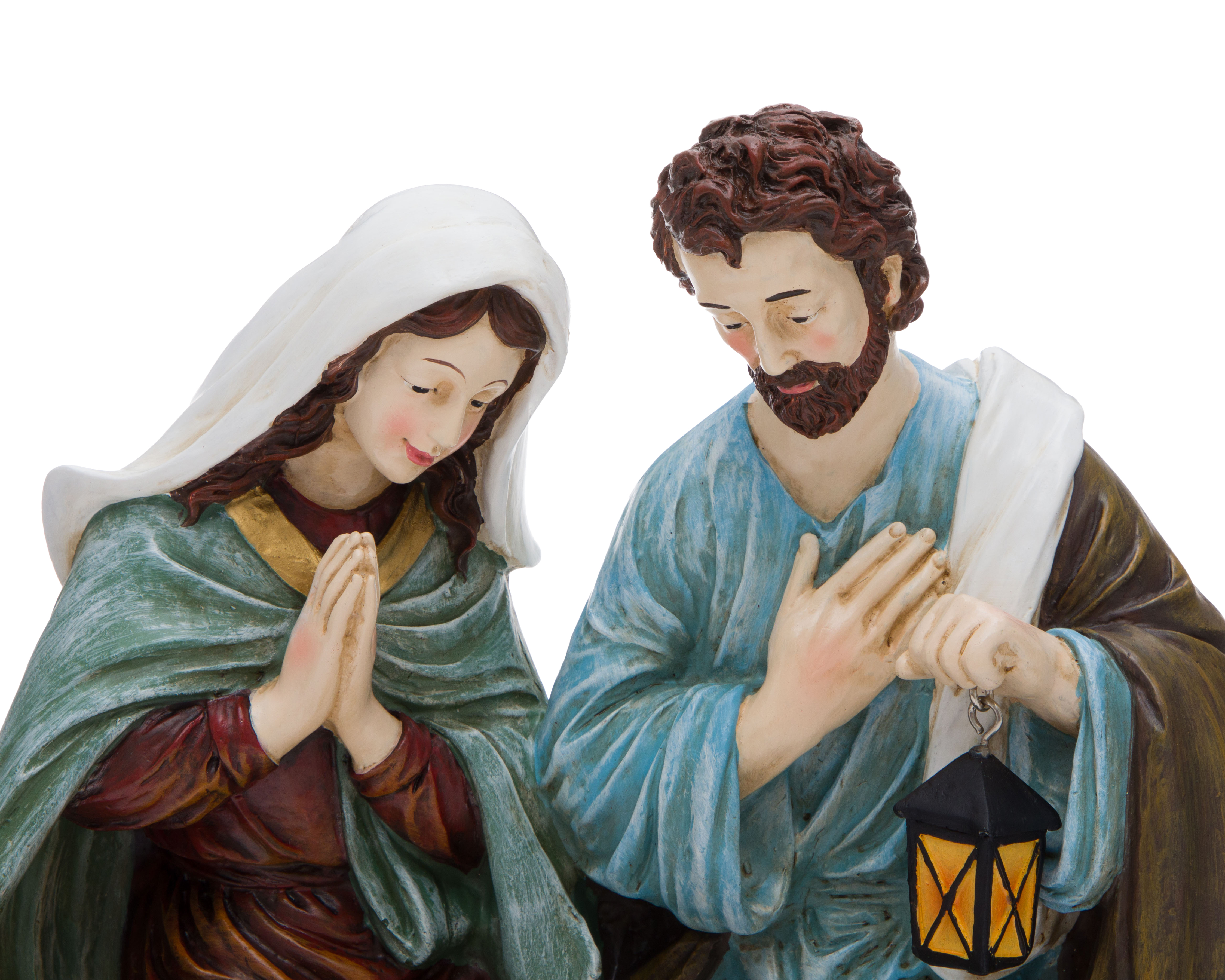 Foto 4 pulgar | Foto 3 | Escultura Decorativa de Navidad Nacimiento Jesús de Poliresina