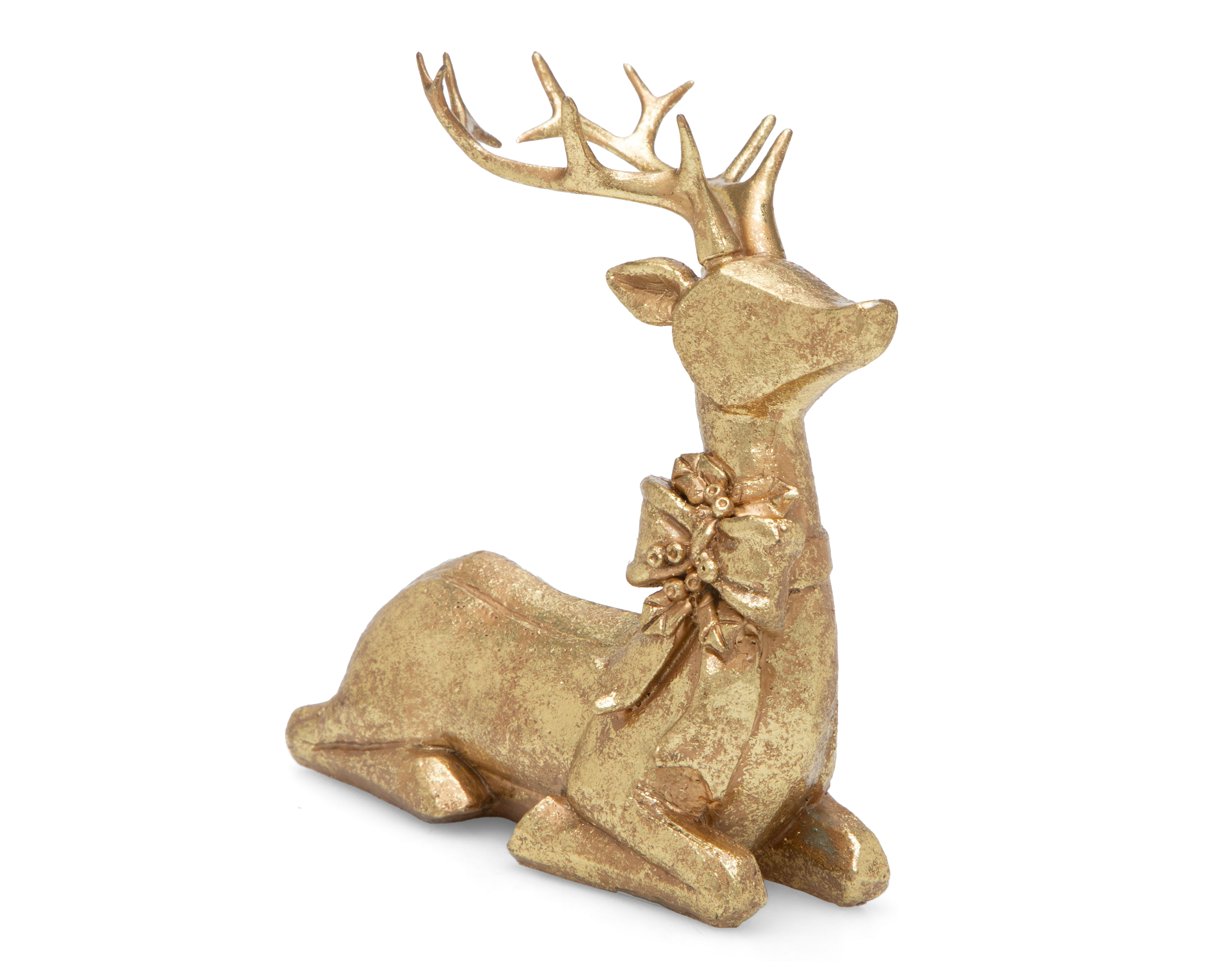 Figura Decorativa de Navidad Little Venado de Poliresina