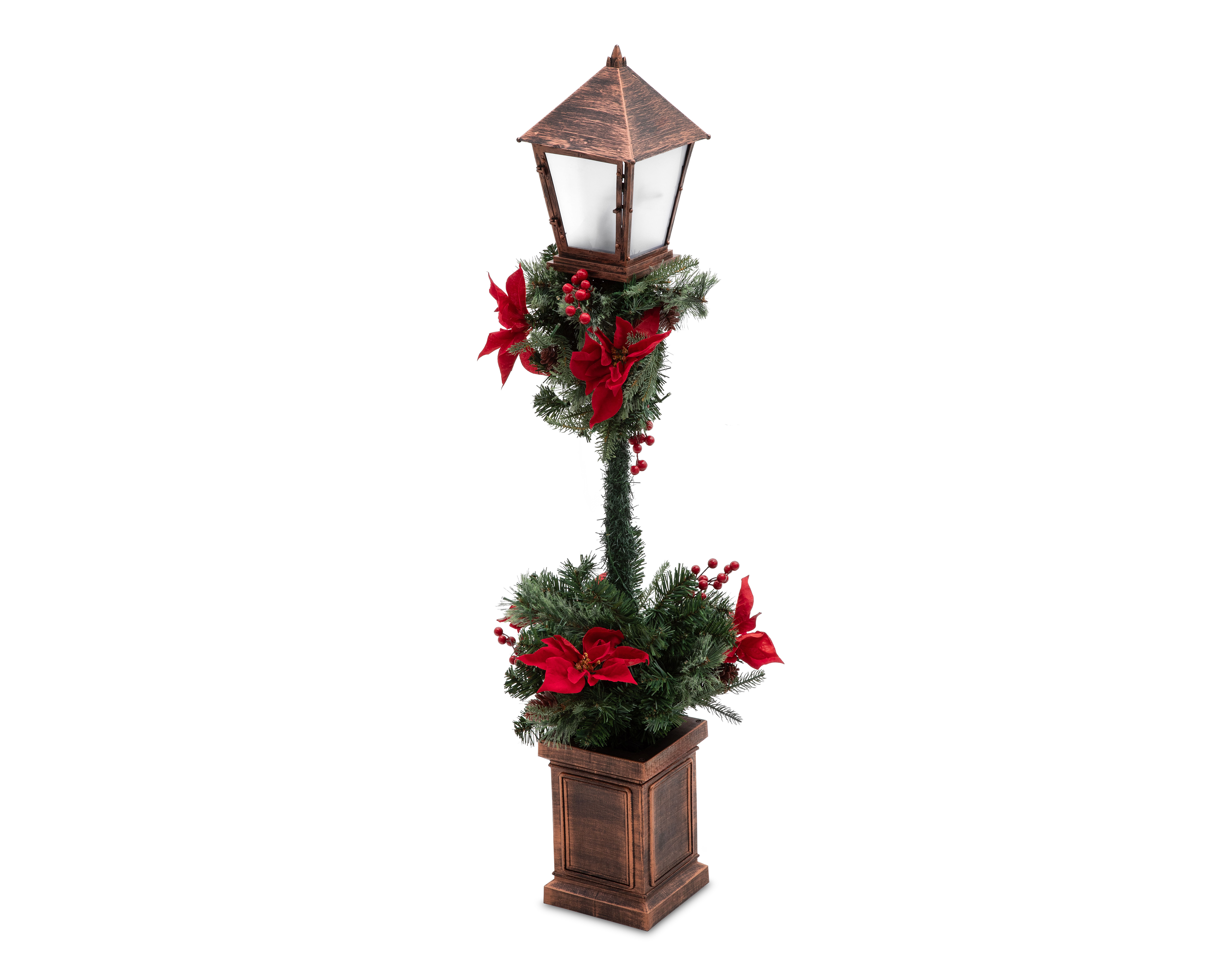 Figura Decorativa de Farol Navideño Farolina de Polipropileno