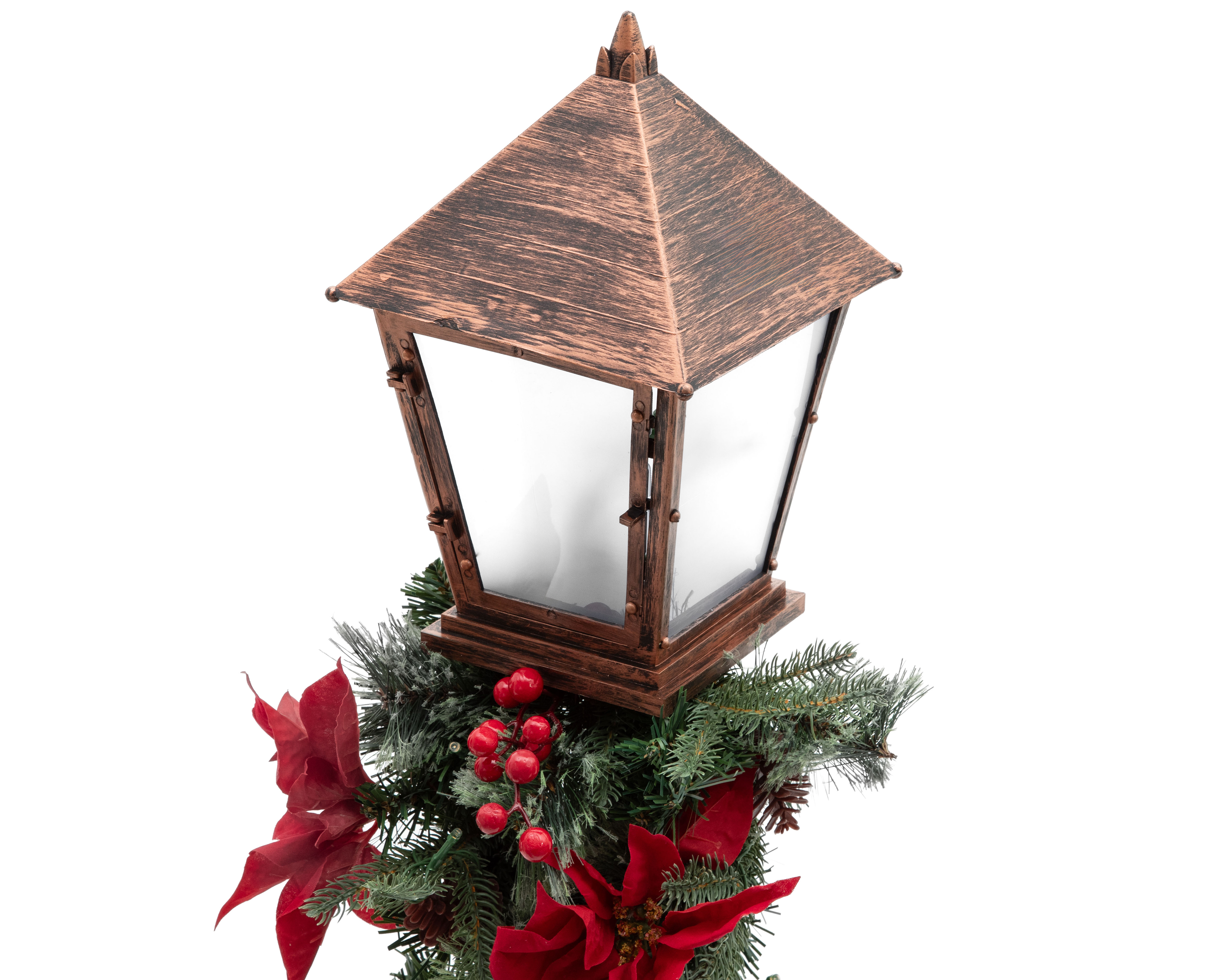 Foto 3 | Foto 3 | Figura Decorativa de Farol Navideño Farolina de Polipropileno