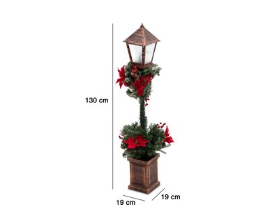 Foto 6 | Foto 6 | Figura Decorativa de Farol Navideño Farolina de Polipropileno
