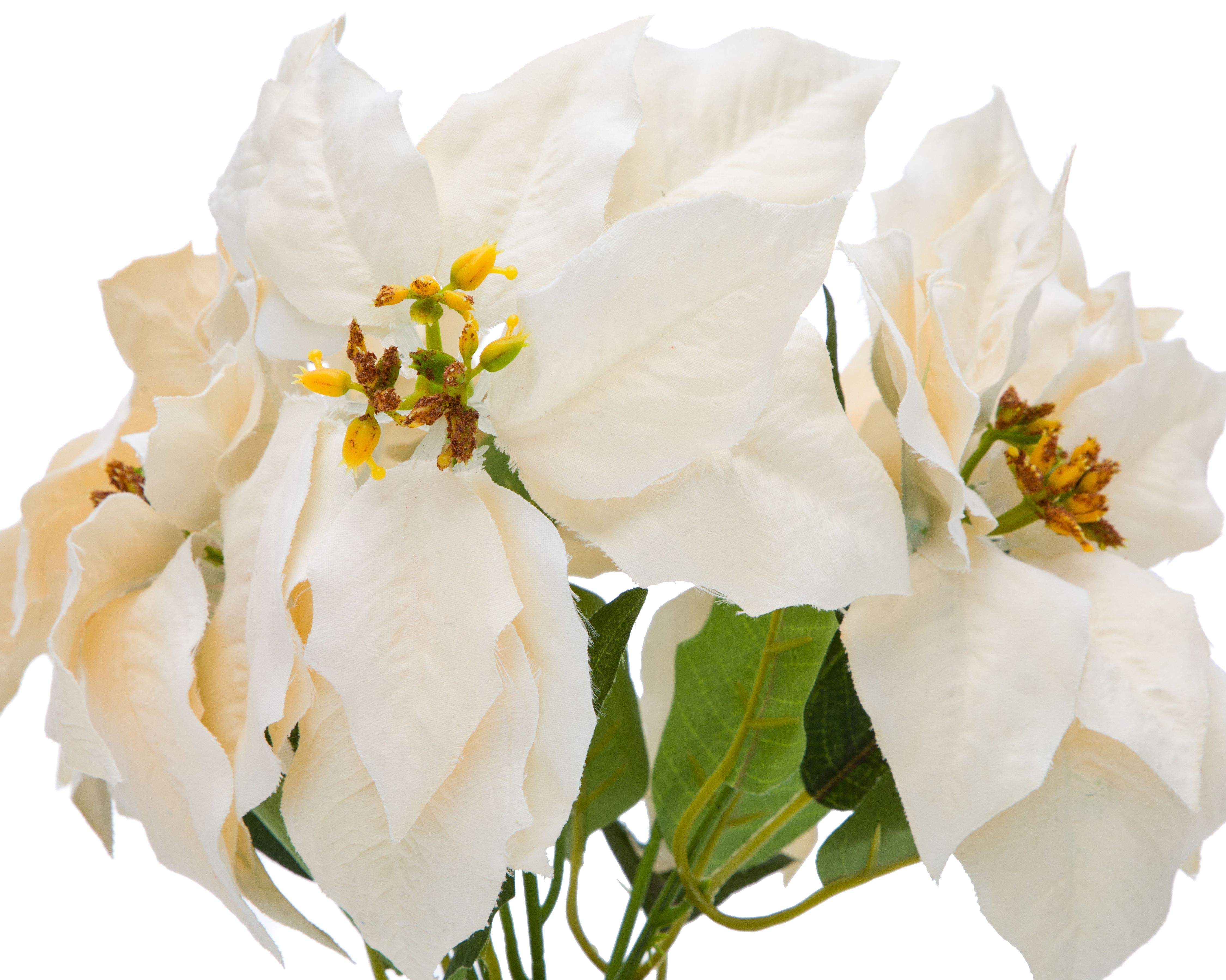 Foto 4 pulgar | Foto 3 | Nochebuena Artificial con Maceta Starhaus 33 cm