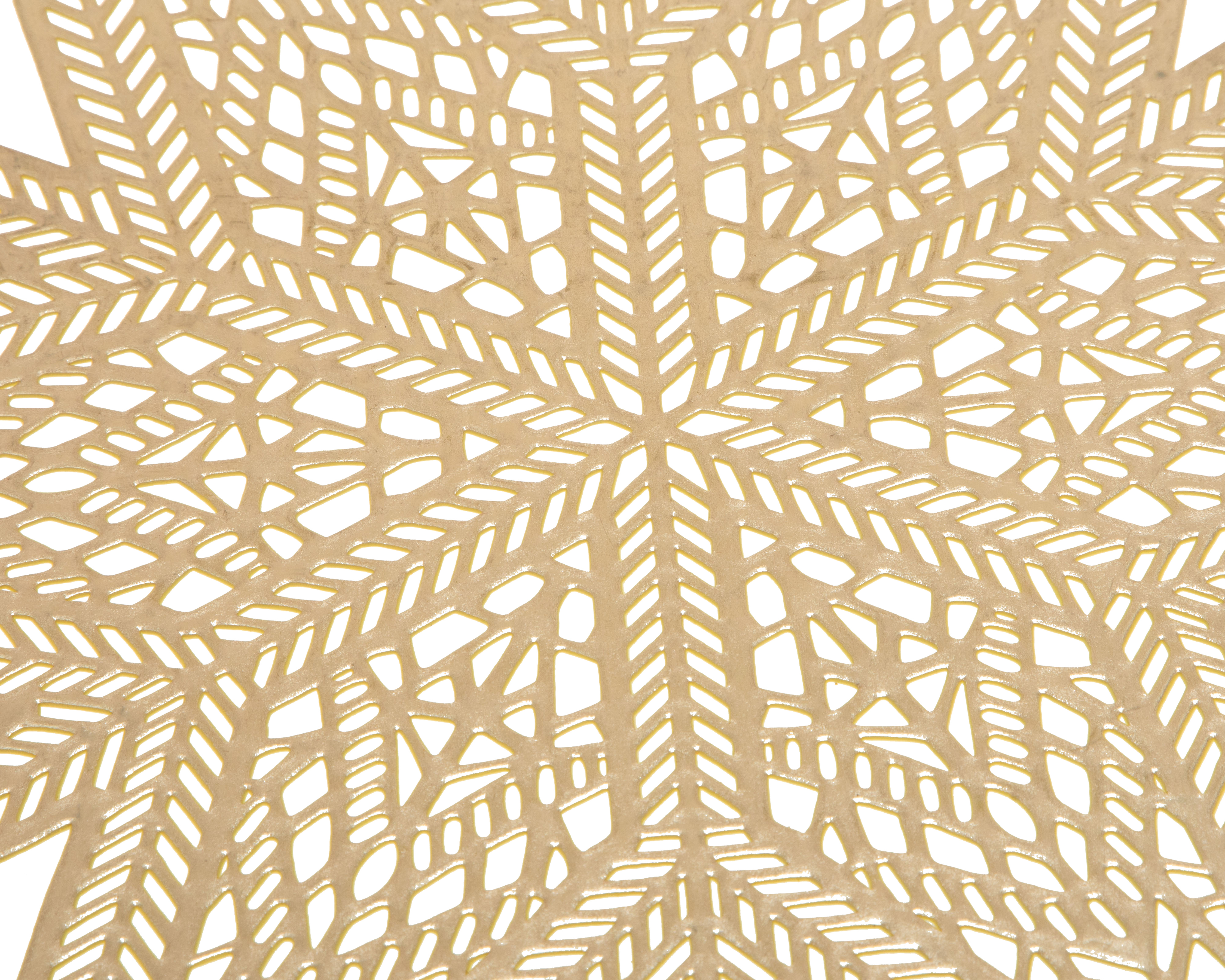Foto 3 | Foto 3 | Camino de Mesa Dorado Snowflake 35 x 86 cm
