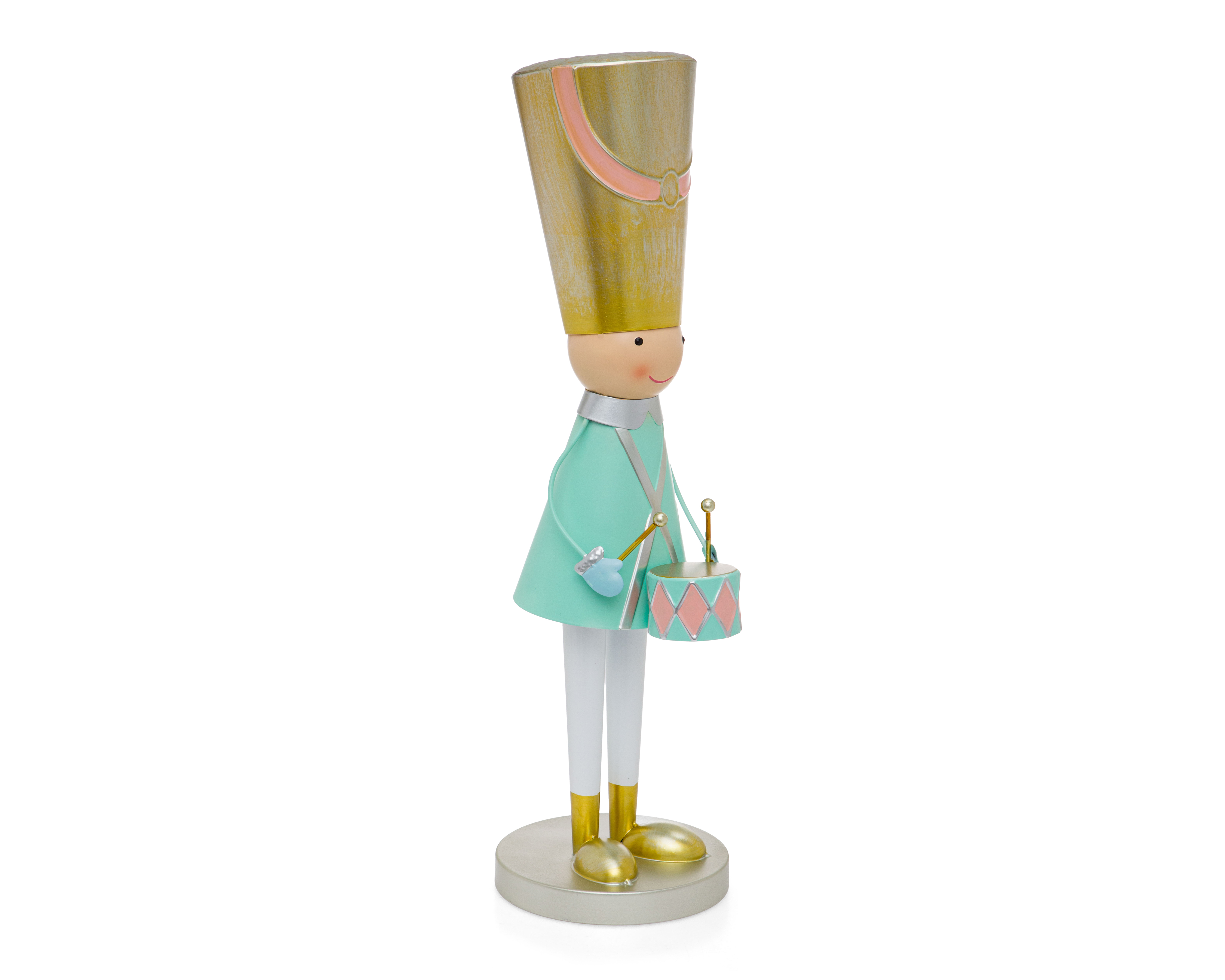 Foto 1 | Foto 1 | Figura Decorativa Soldado Navideña Pink Soldier de Cerámica