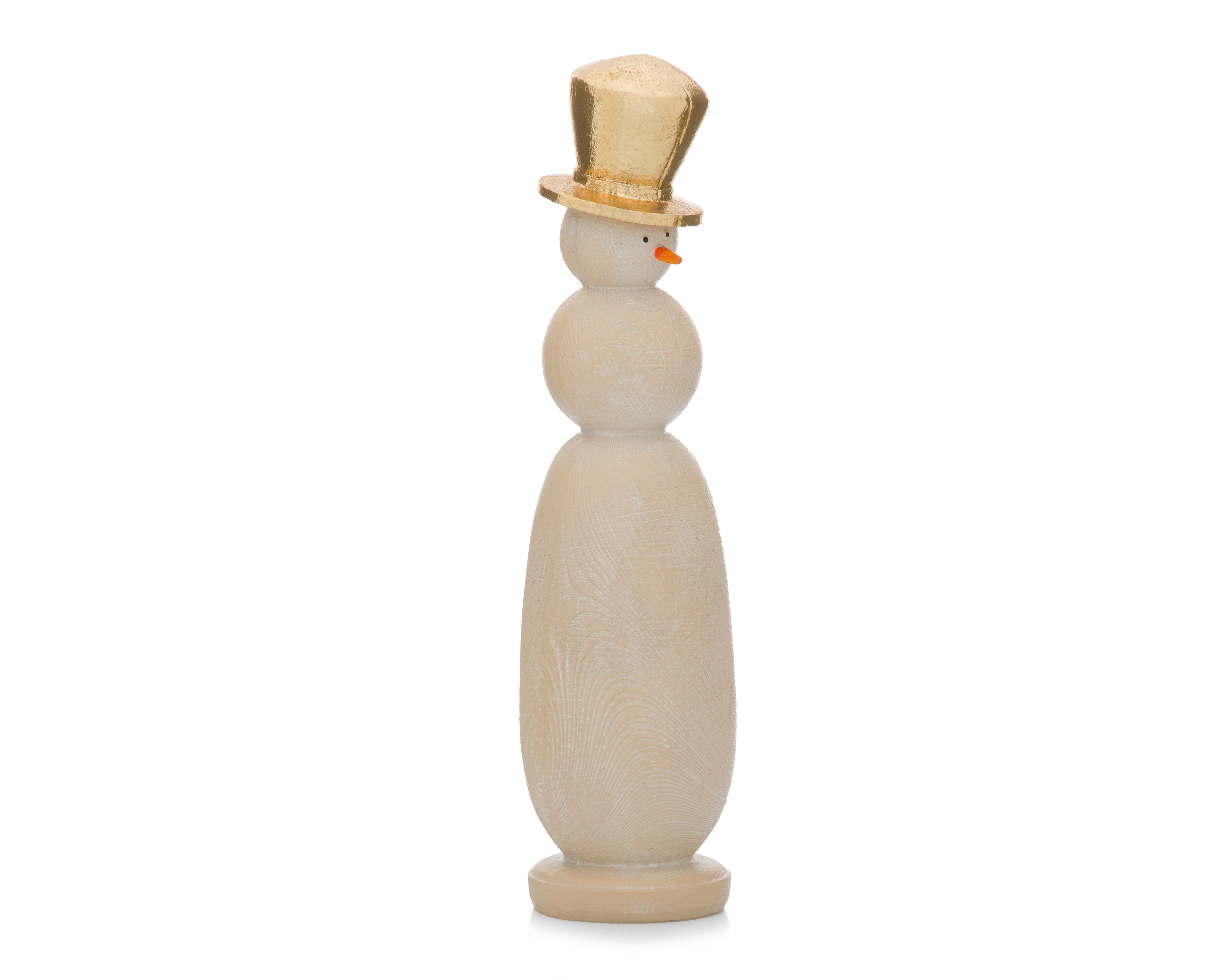 Figura Decorativa Mono de Nieve de Navidad Jacinto de Resina