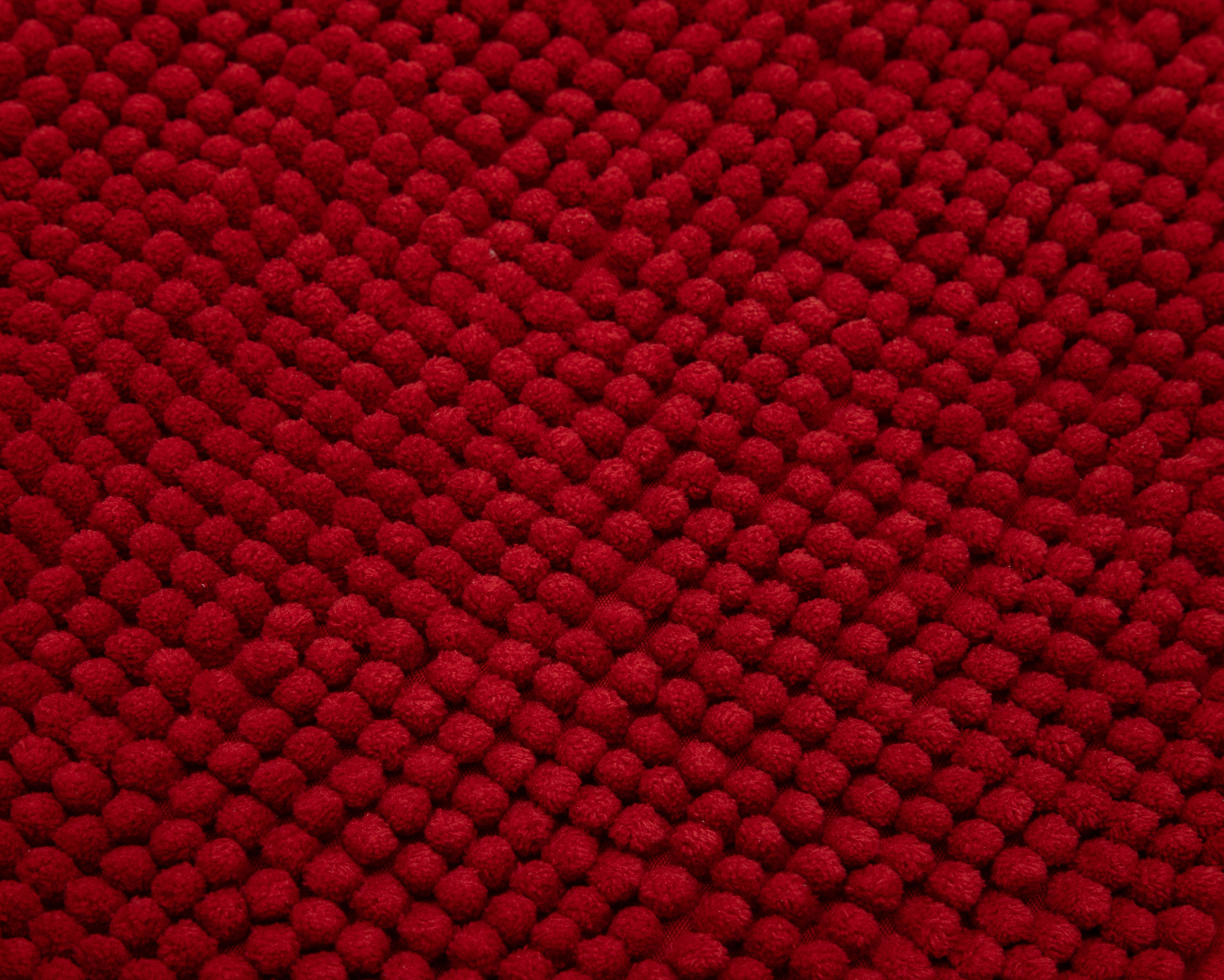 Foto 6 pulgar | Foto 5 | Cortina y Tapete para Baño Starhaus Rojo 2 Piezas