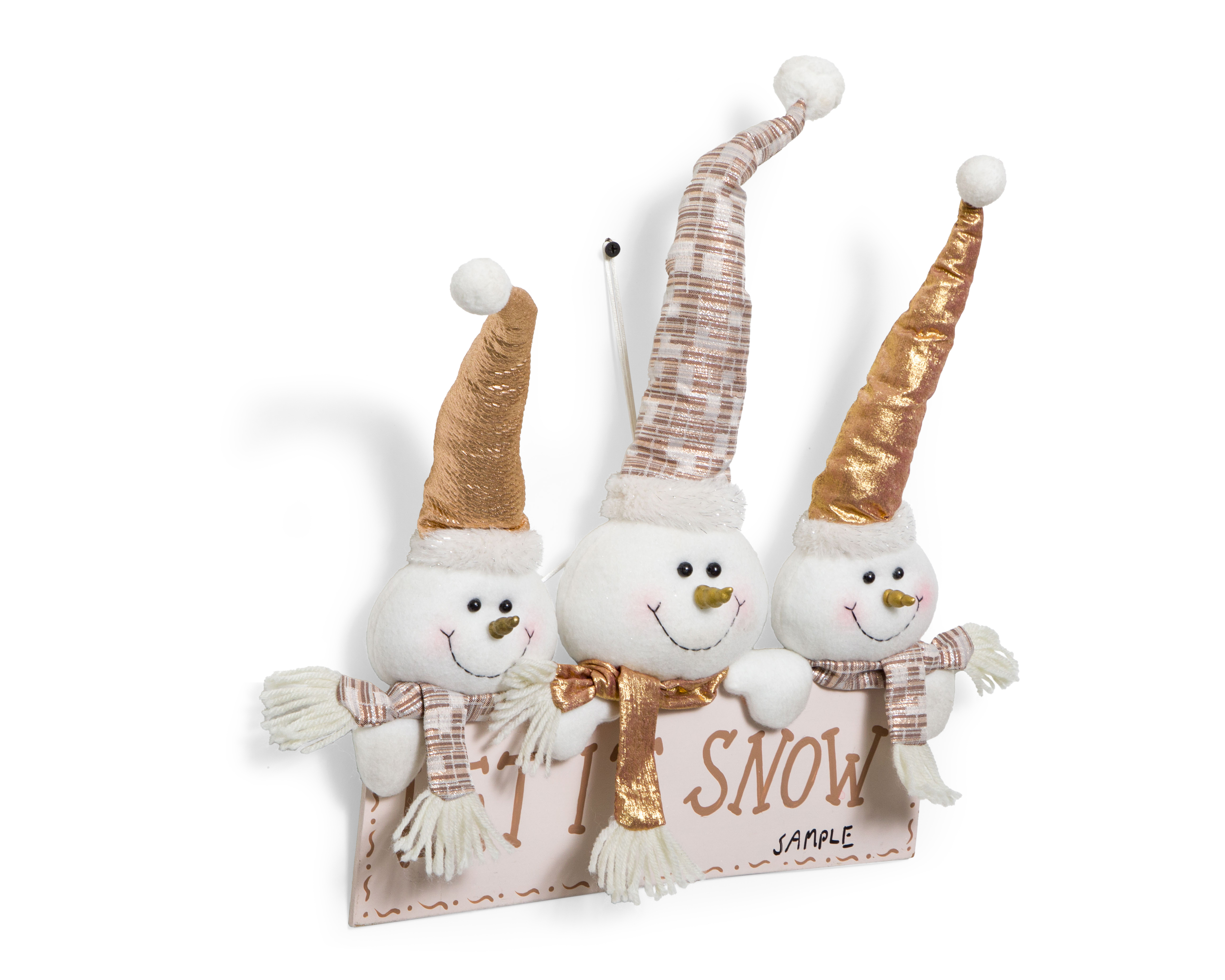 Letrero Decorativo de Navidad Freezy de Melamina