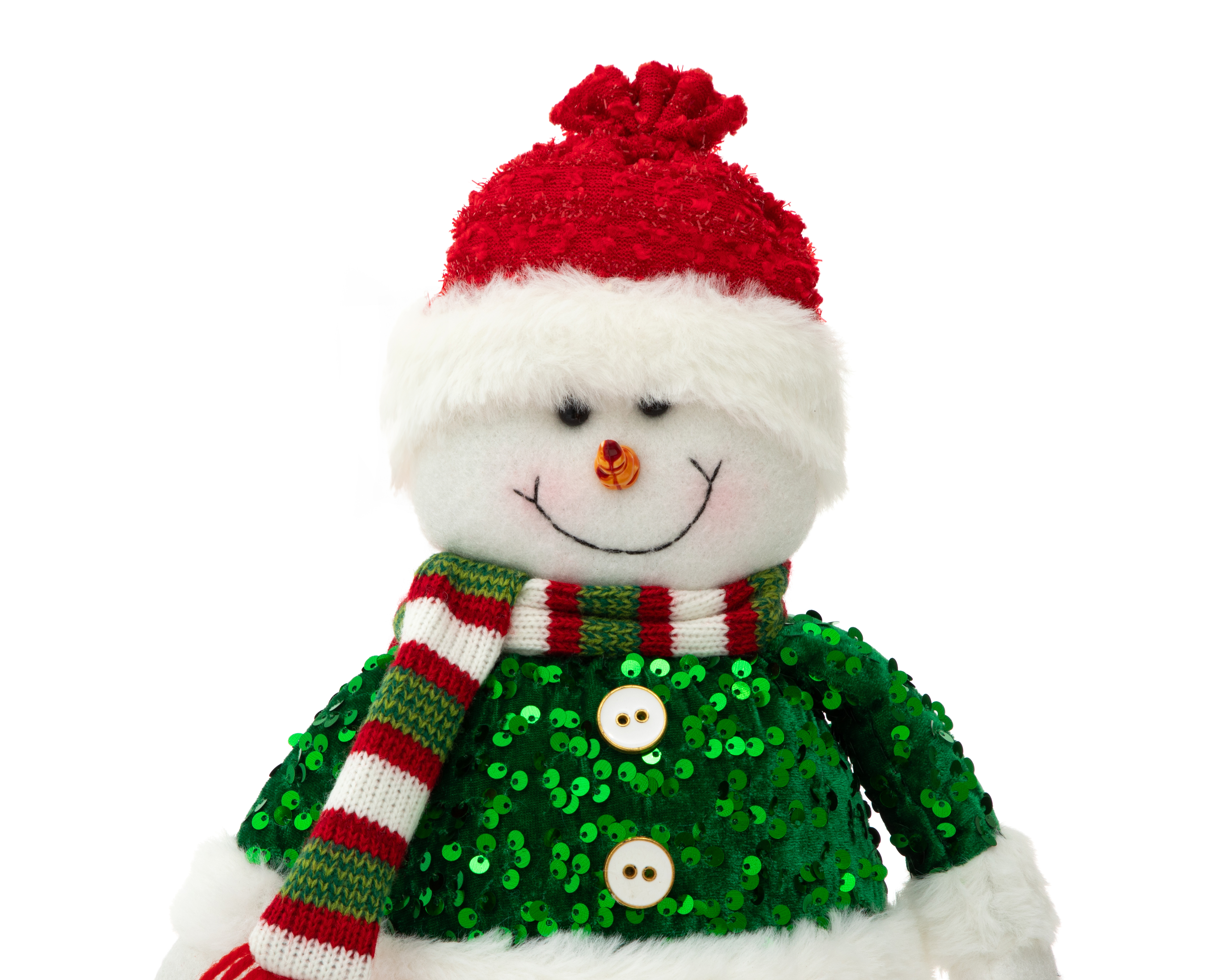 Foto 4 | Foto 4 | Figura Mono de Nieve Navideño Tinsel de Poliéster