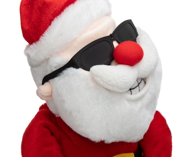 Foto 4 | Foto 4 | Figura Decorativa Navideña Santa Musical de Plástico
