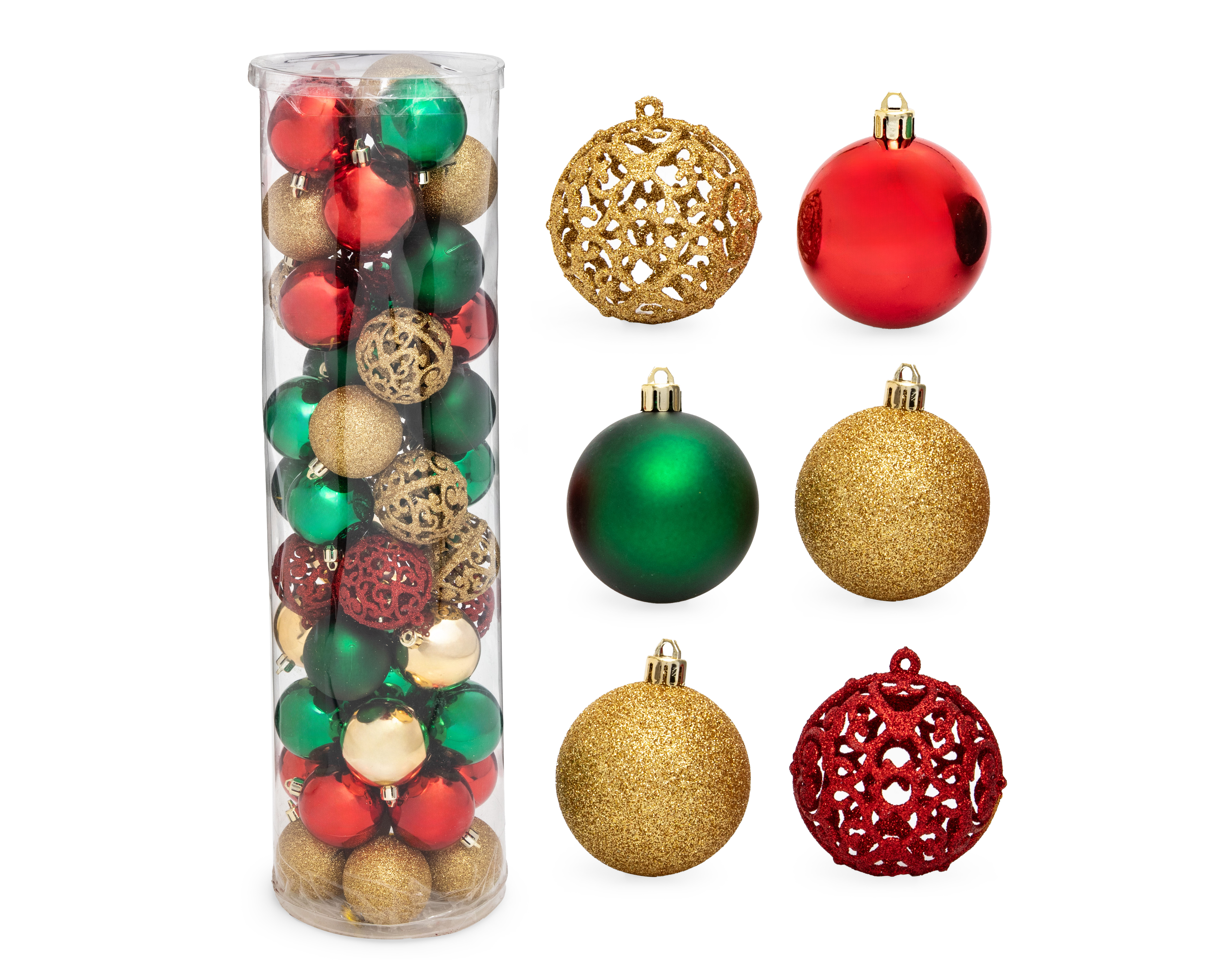 Esferas Navideñas Caroling 55 Piezas