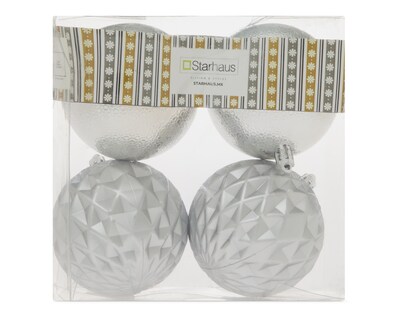 Foto 3 | Foto 3 | Esferas de Navidad Bubble Silver 4 Piezas