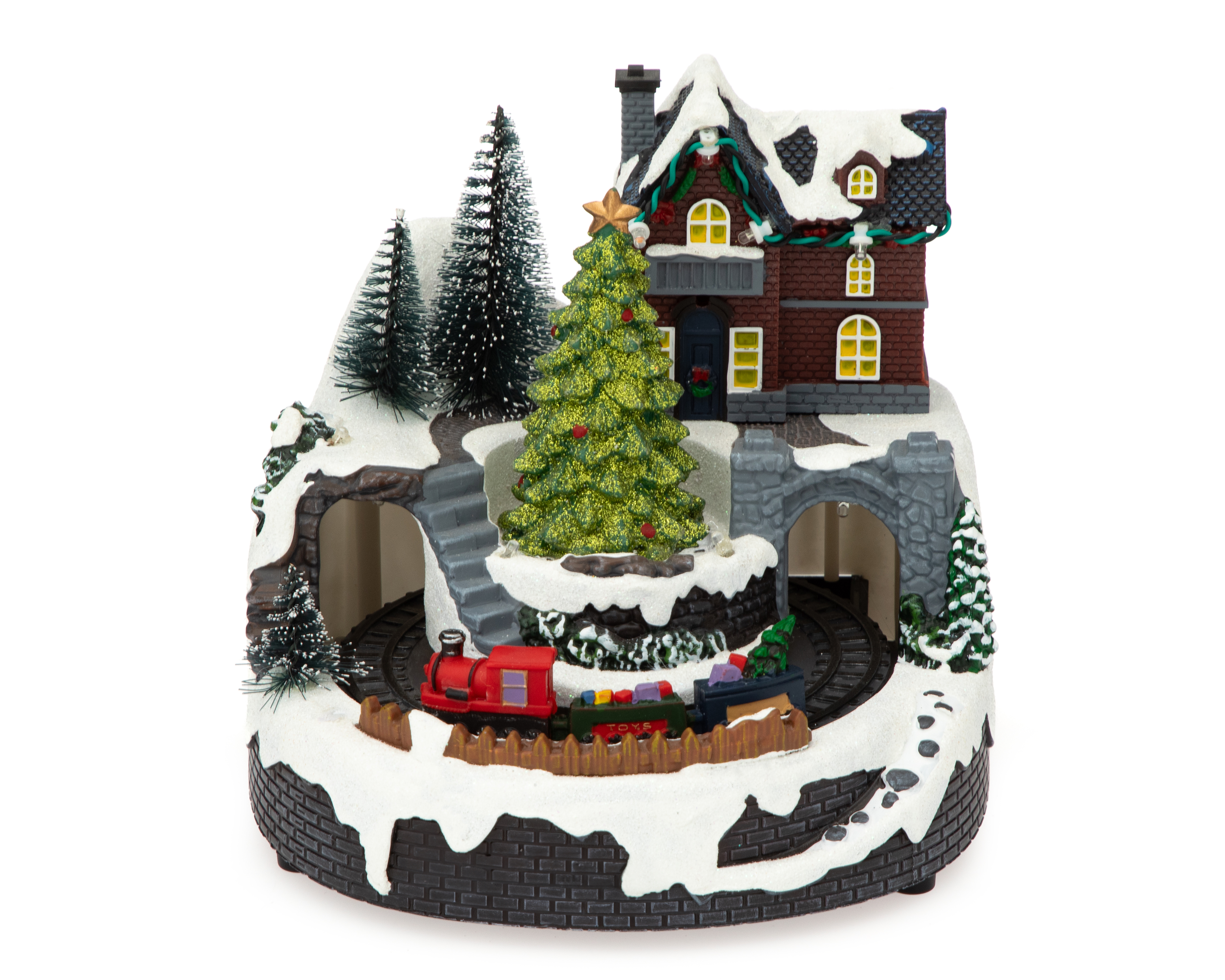 Figura Decorativa de Navidad Smalltown de Plástico