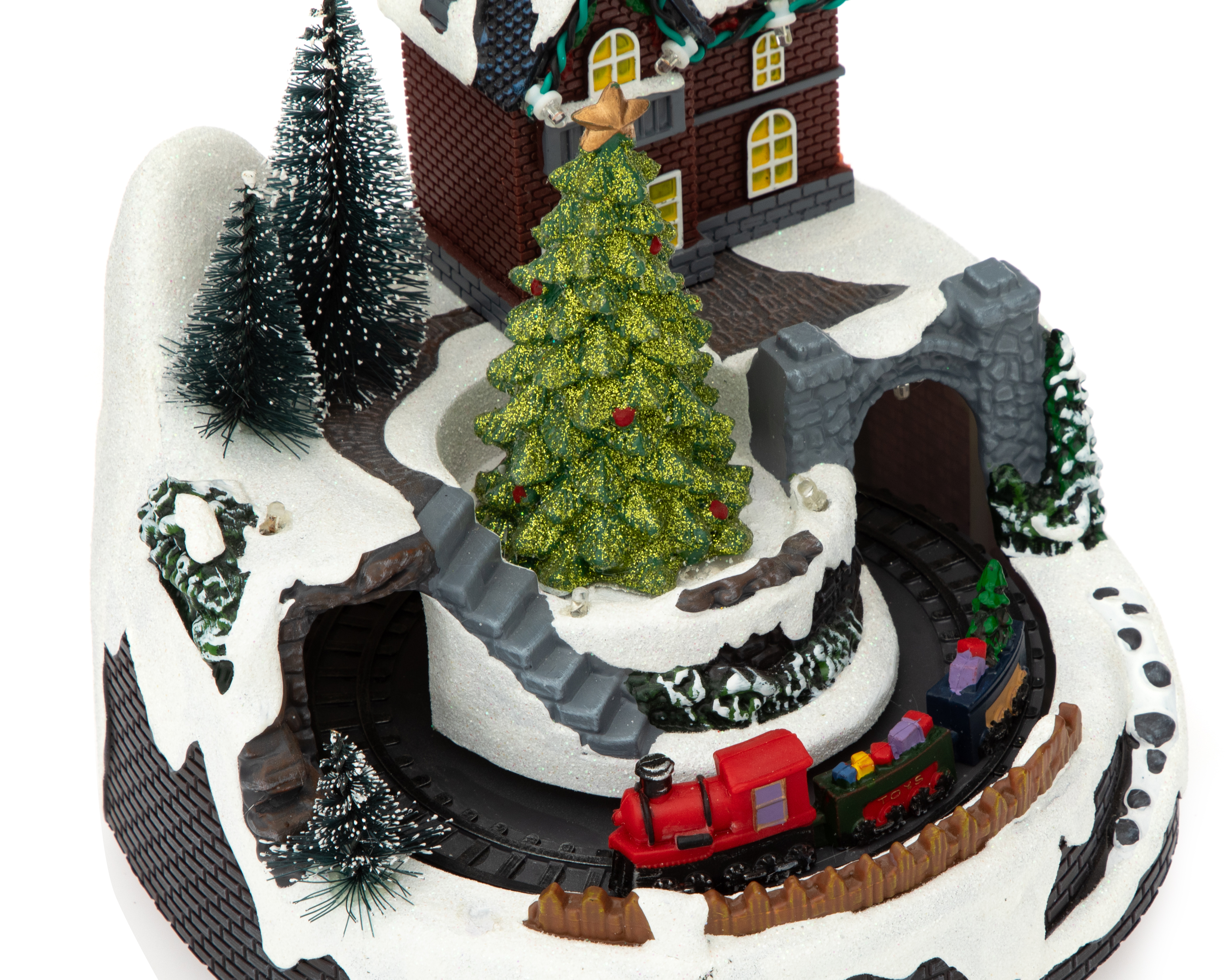 Foto 5 pulgar | Foto 4 | Figura Decorativa de Navidad Smalltown de Plástico