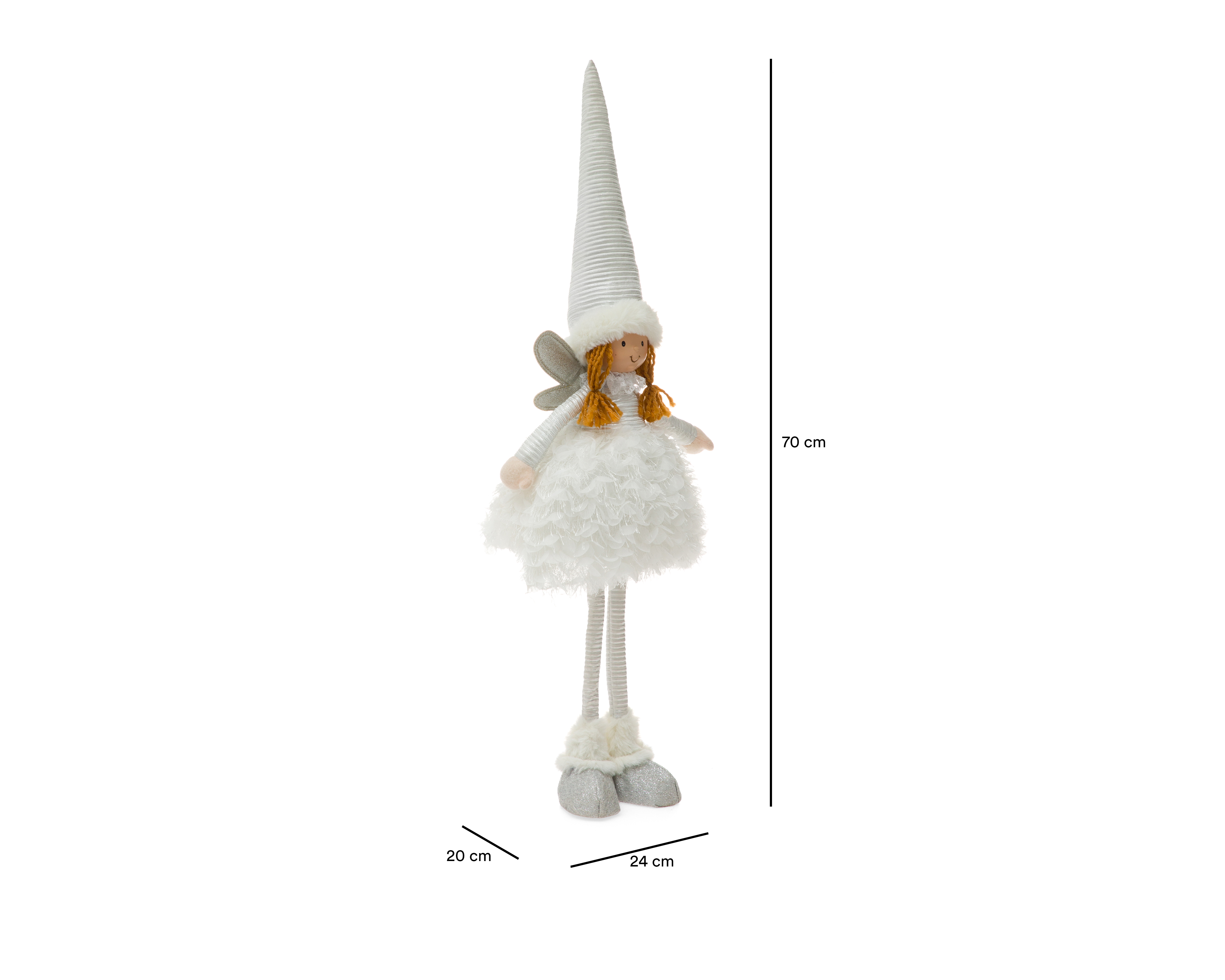Foto 6 | Foto 6 | Figura Decorativa Hada de Navidad Angie de Poliéster