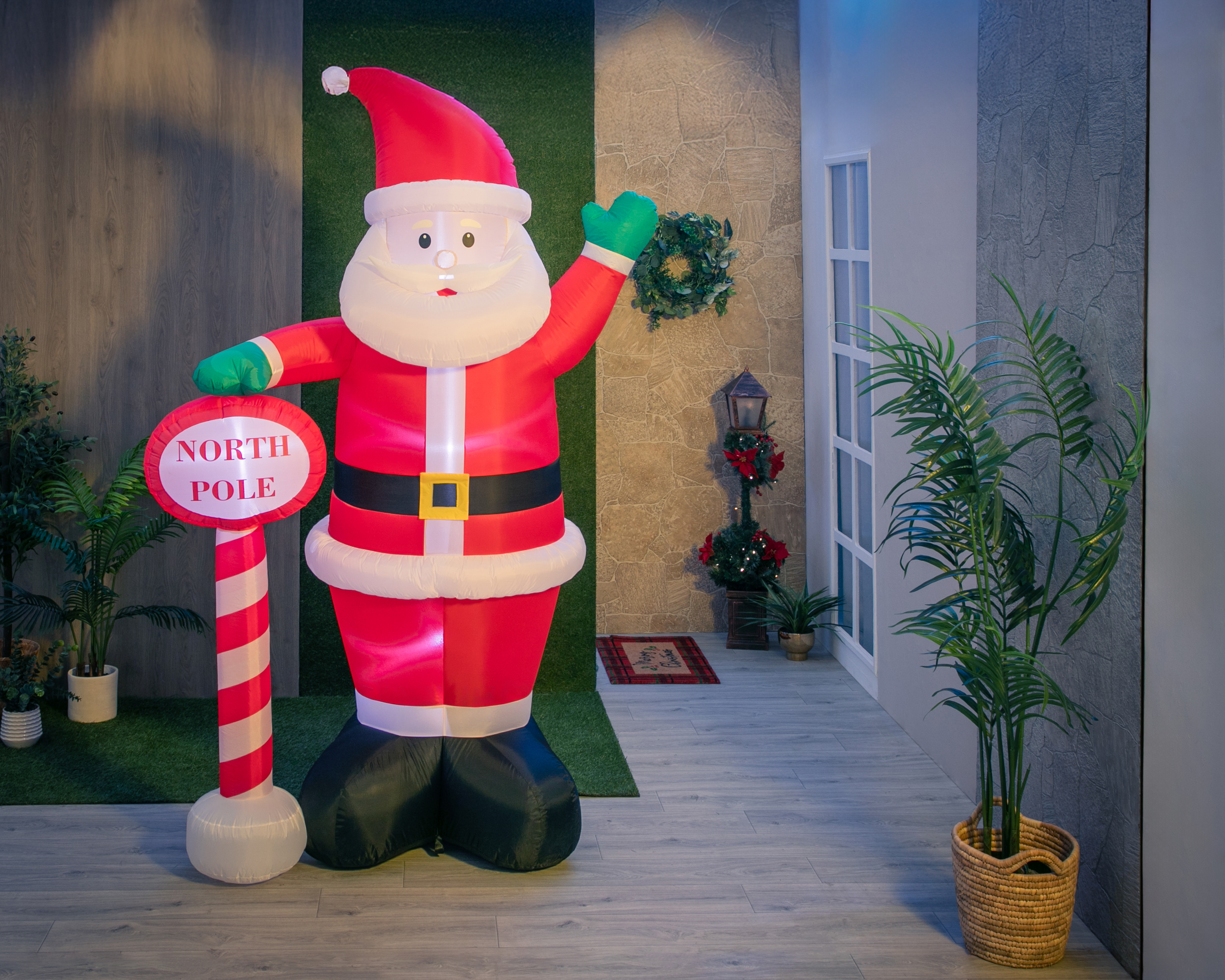 Inflable North Santa 245 cm