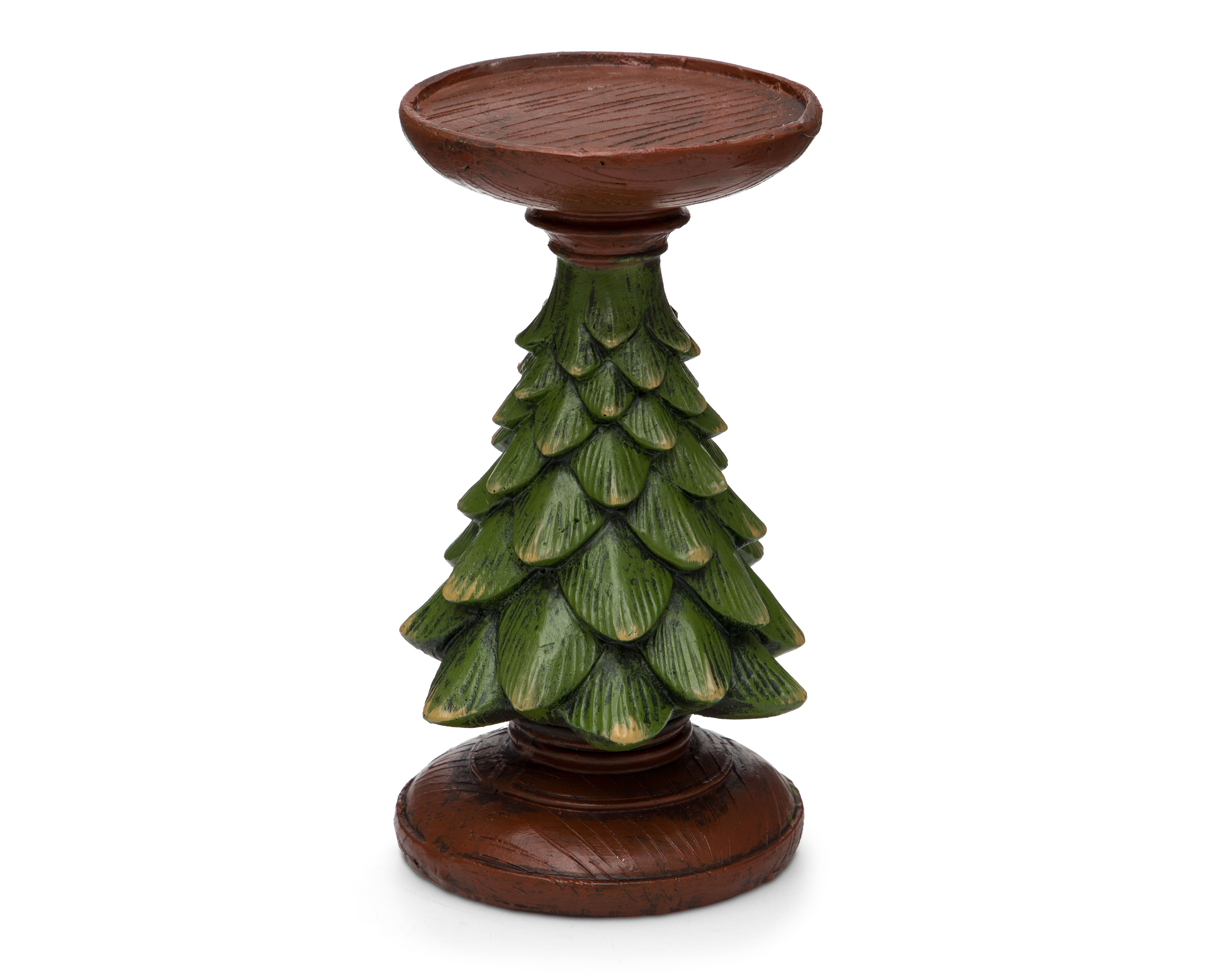 Foto 1 | Foto 1 | Portavela de Pino de Navidad Douglas B de Poliresina