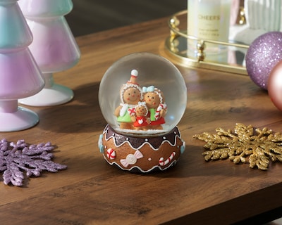 Foto 4 | Foto 4 | Esfera de Nieve de Navidad Fantasy Family de Resina