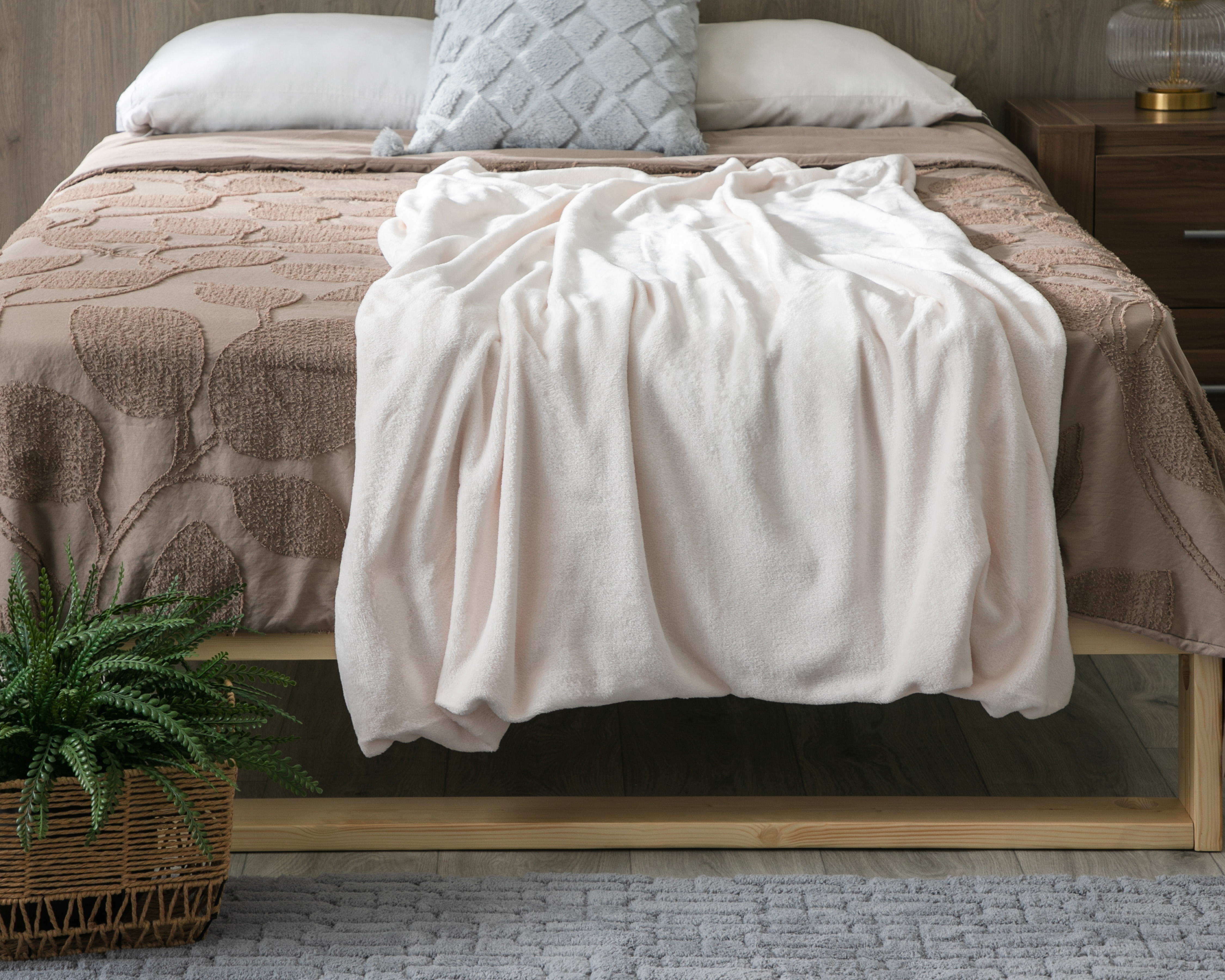 Frazada Starhaus Nira Beige