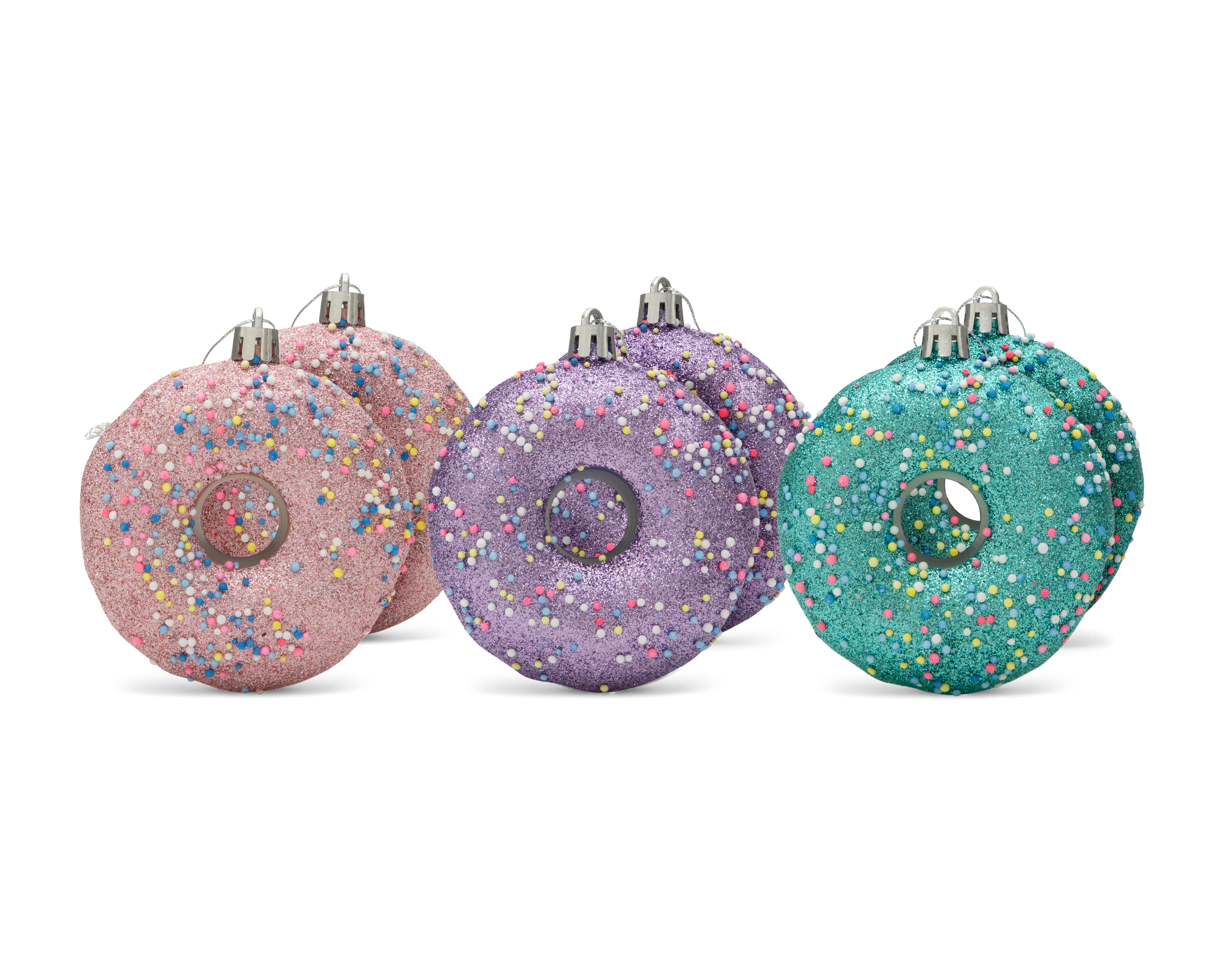 Foto 2 | Foto 2 | Accesorios para Árbol Starhaus Sparkle Donut 6 Piezas