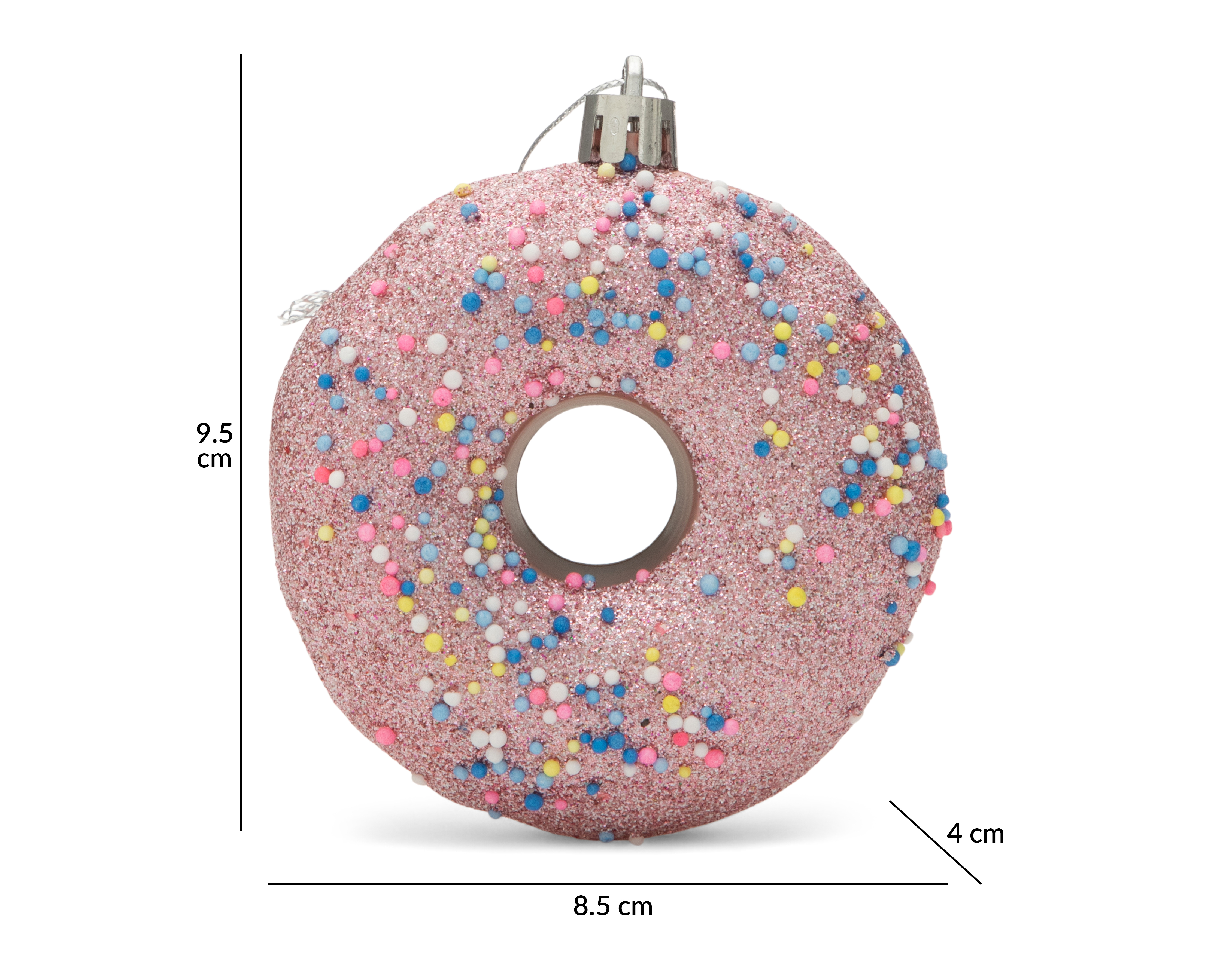 Foto 6 pulgar | Foto 5 | Accesorios para Árbol Starhaus Sparkle Donut 6 Piezas