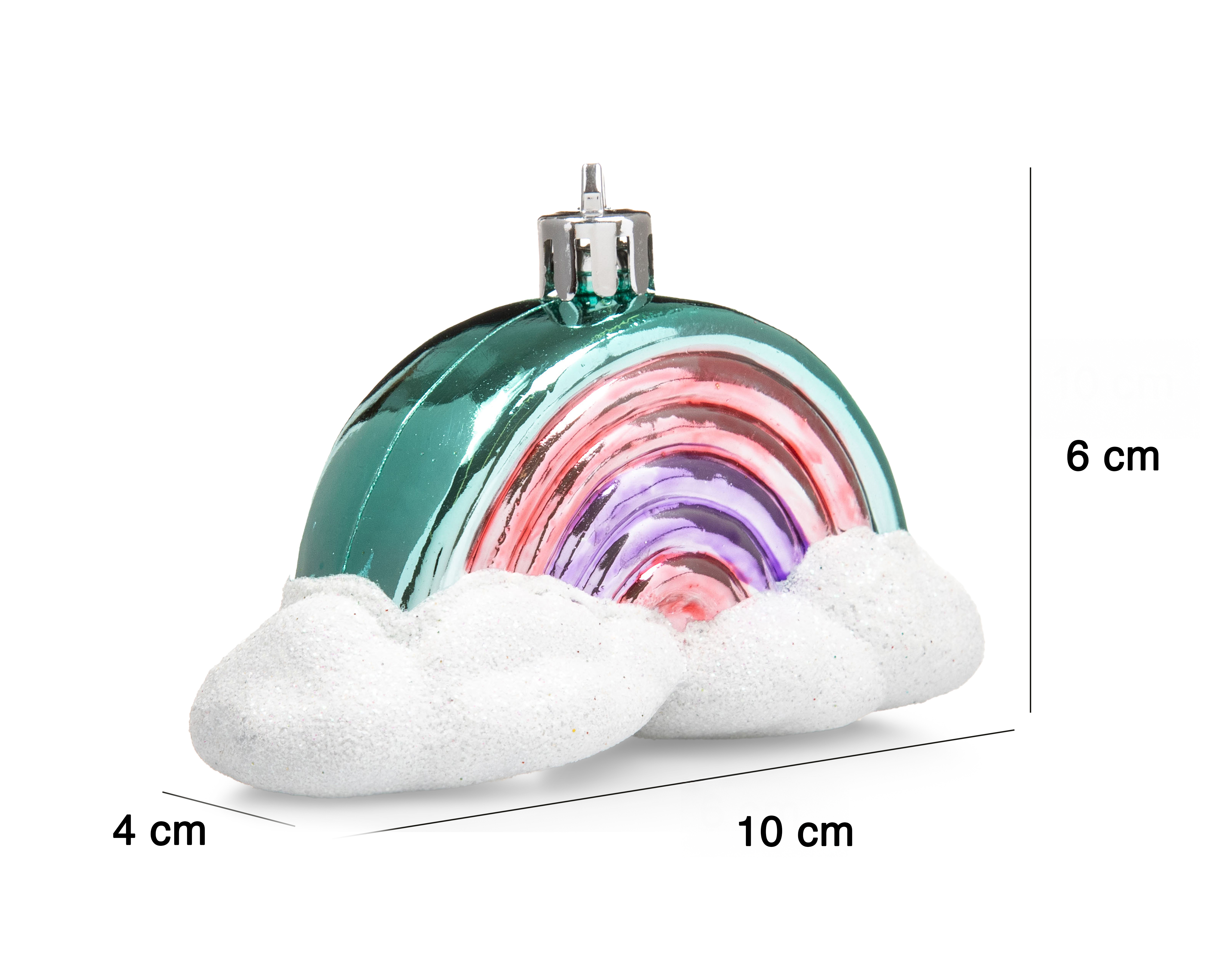 Foto 5 | Foto 5 | Adorno para Árbol de Navidad Starhaus 3 Piezas