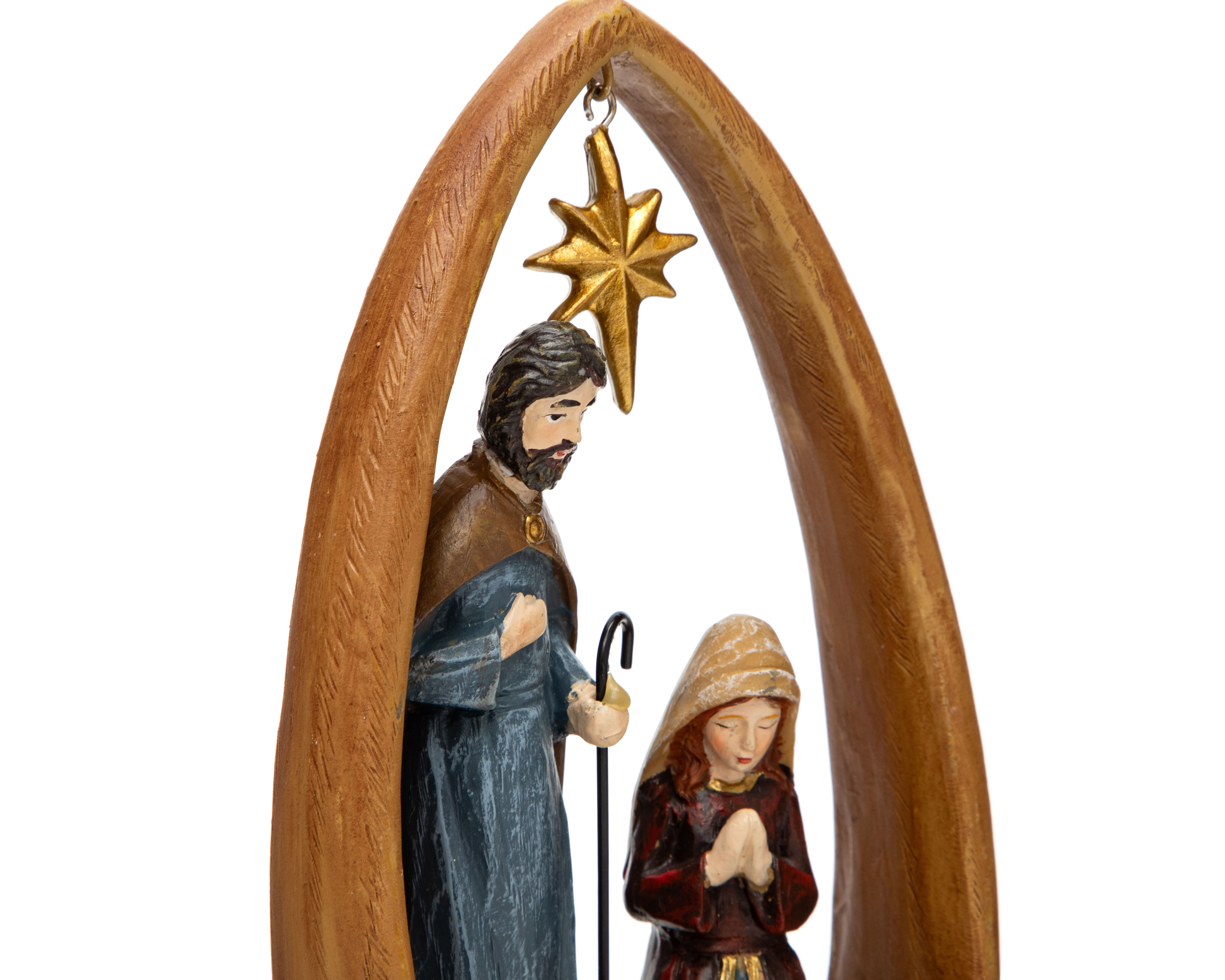 Foto 4 | Foto 4 | Escultura Decorativa de Navidad Nacimiento Belén de Poliresina