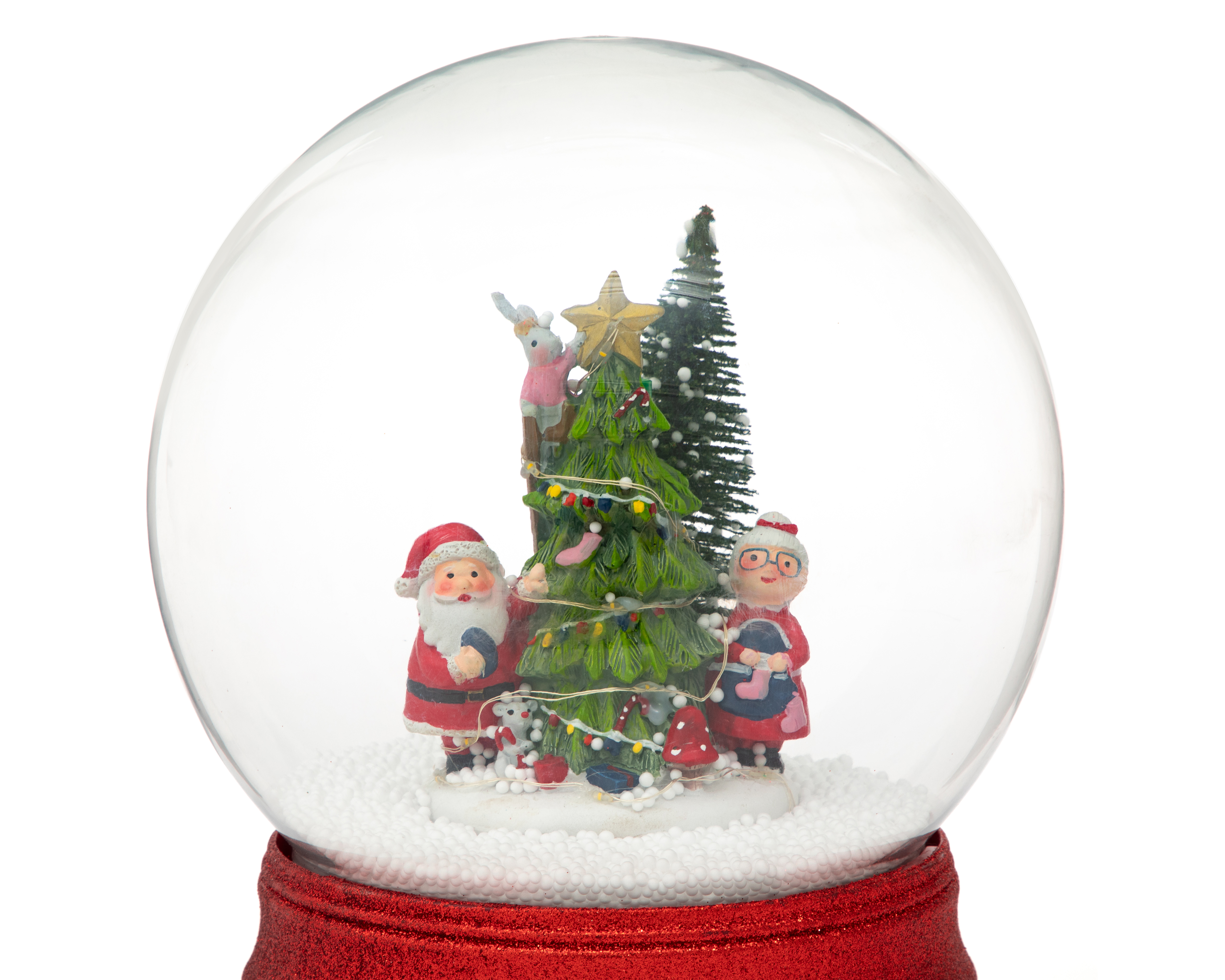 Foto 4 | Foto 4 | Esfera de Nieve de Navidad Globo Musical de Plástico