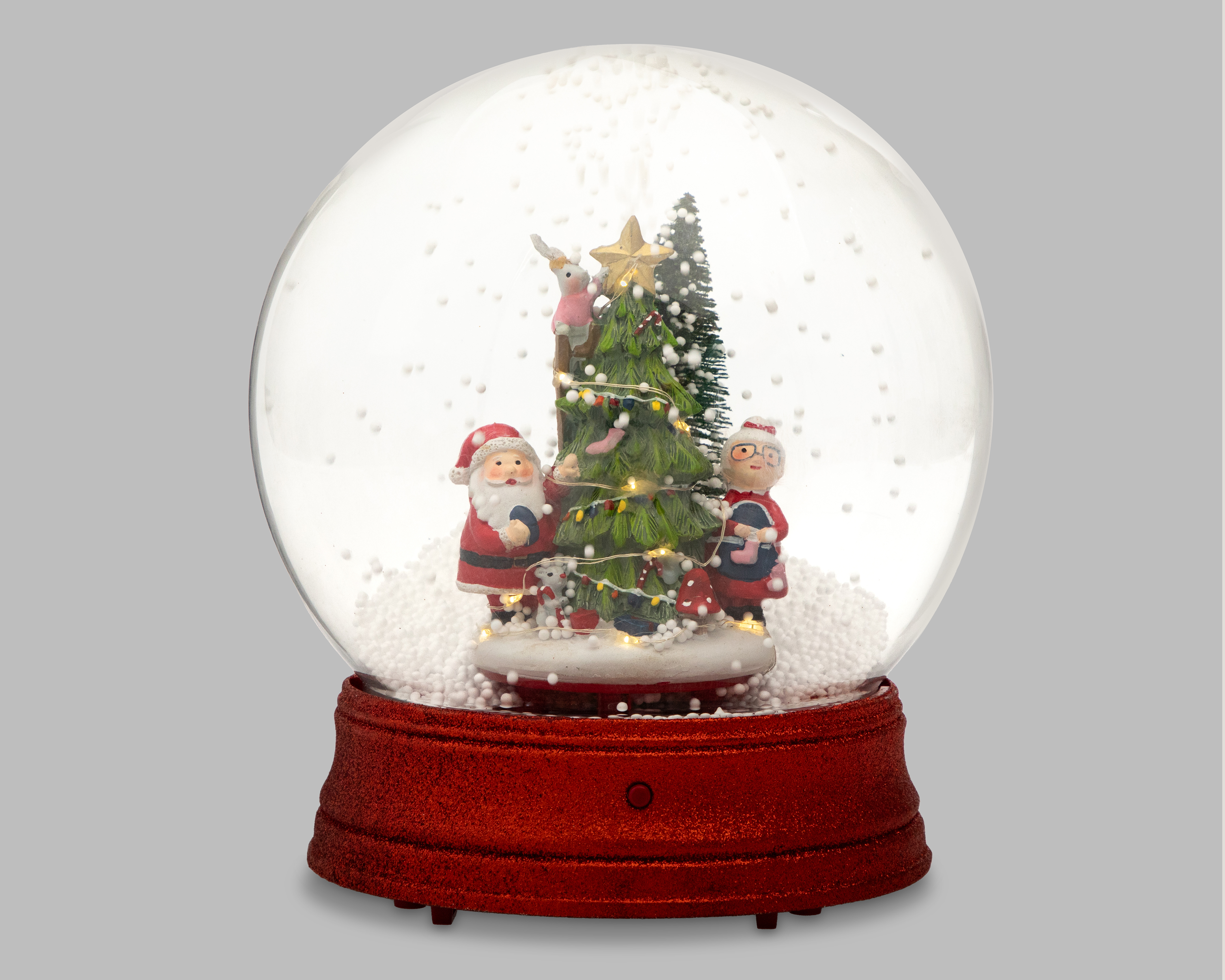 Foto 5 | Foto 5 | Esfera de Nieve de Navidad Globo Musical de Plástico